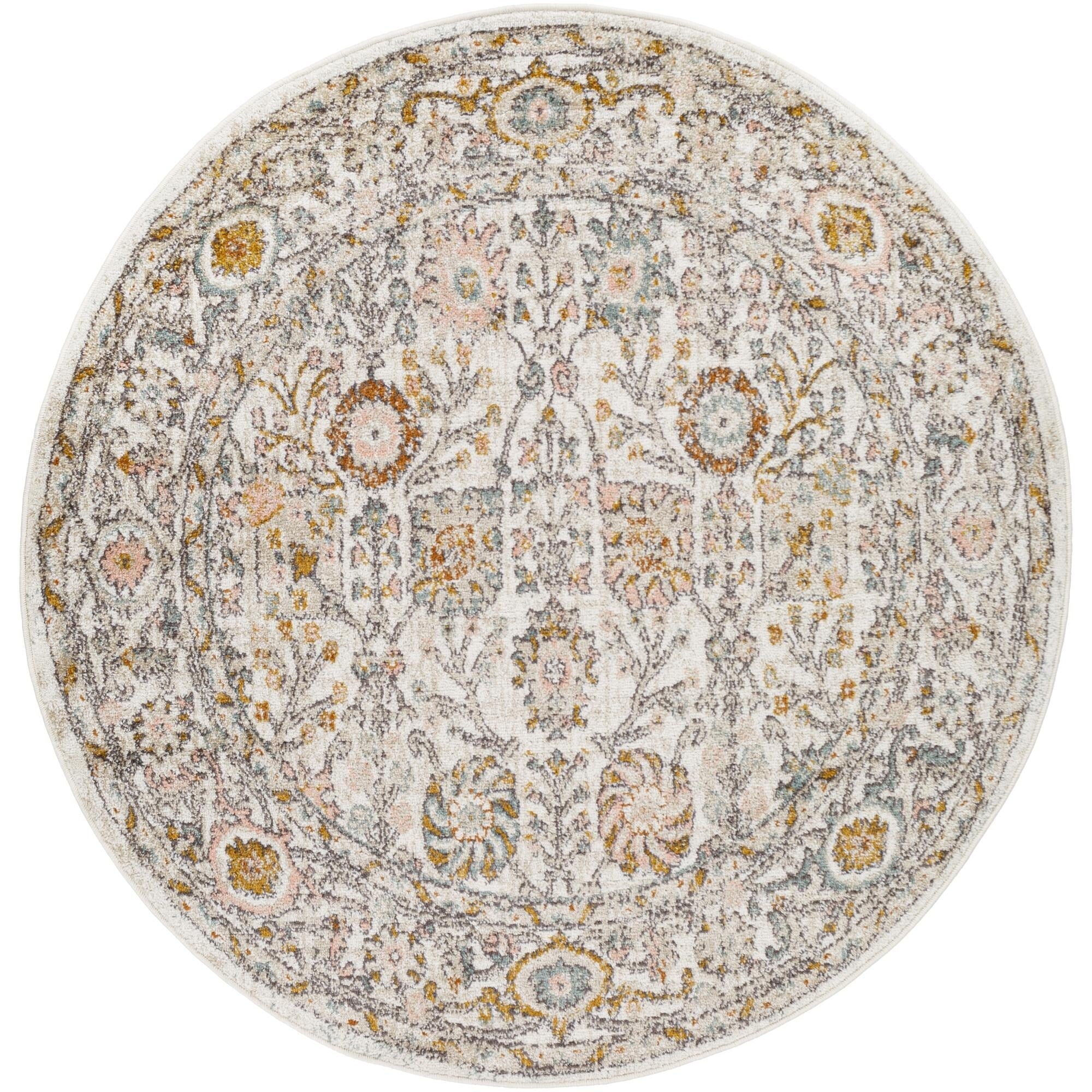 Tapis traditionnel floral et botanique Livabliss Ankara revisité