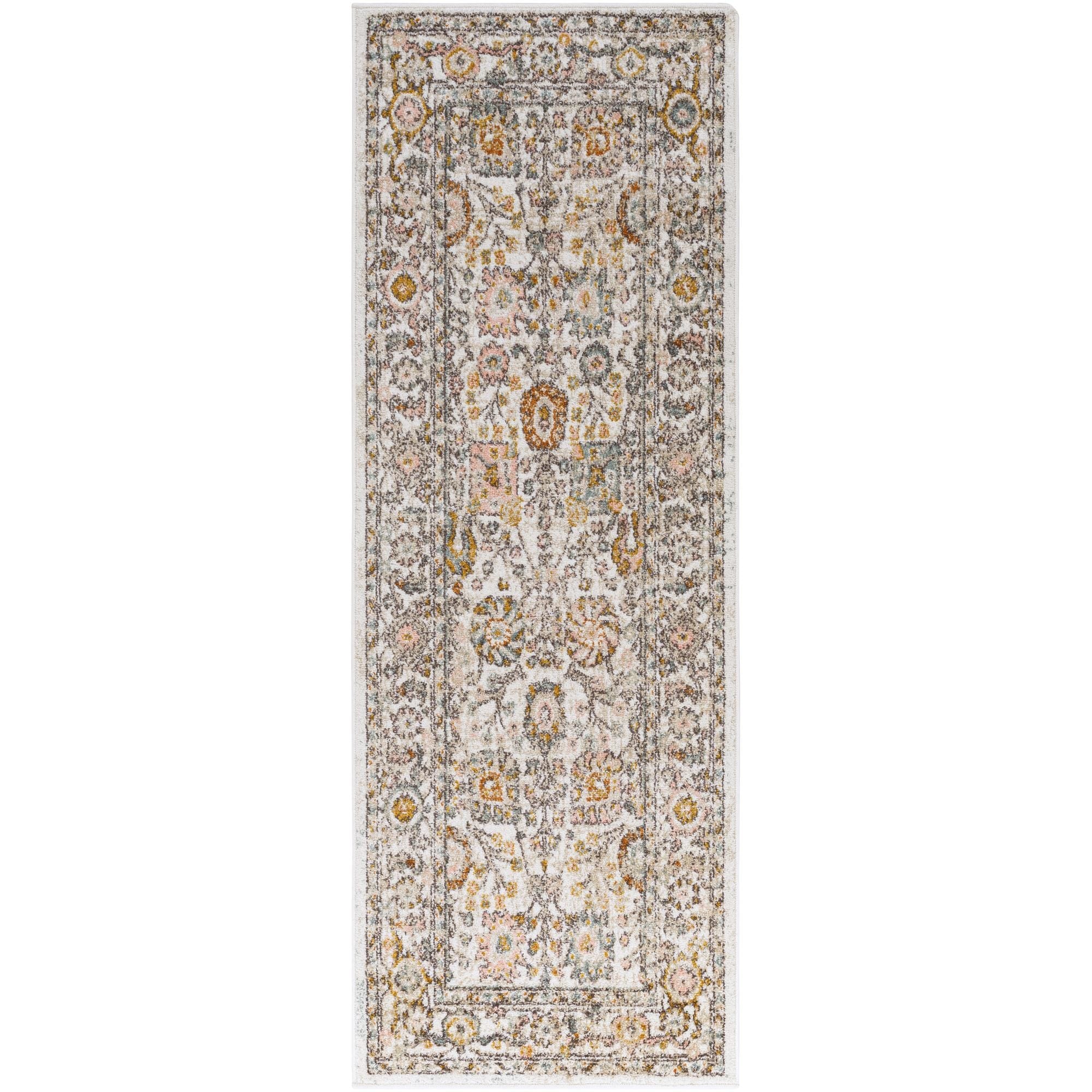 Tapis traditionnel floral et botanique Livabliss Ankara revisité