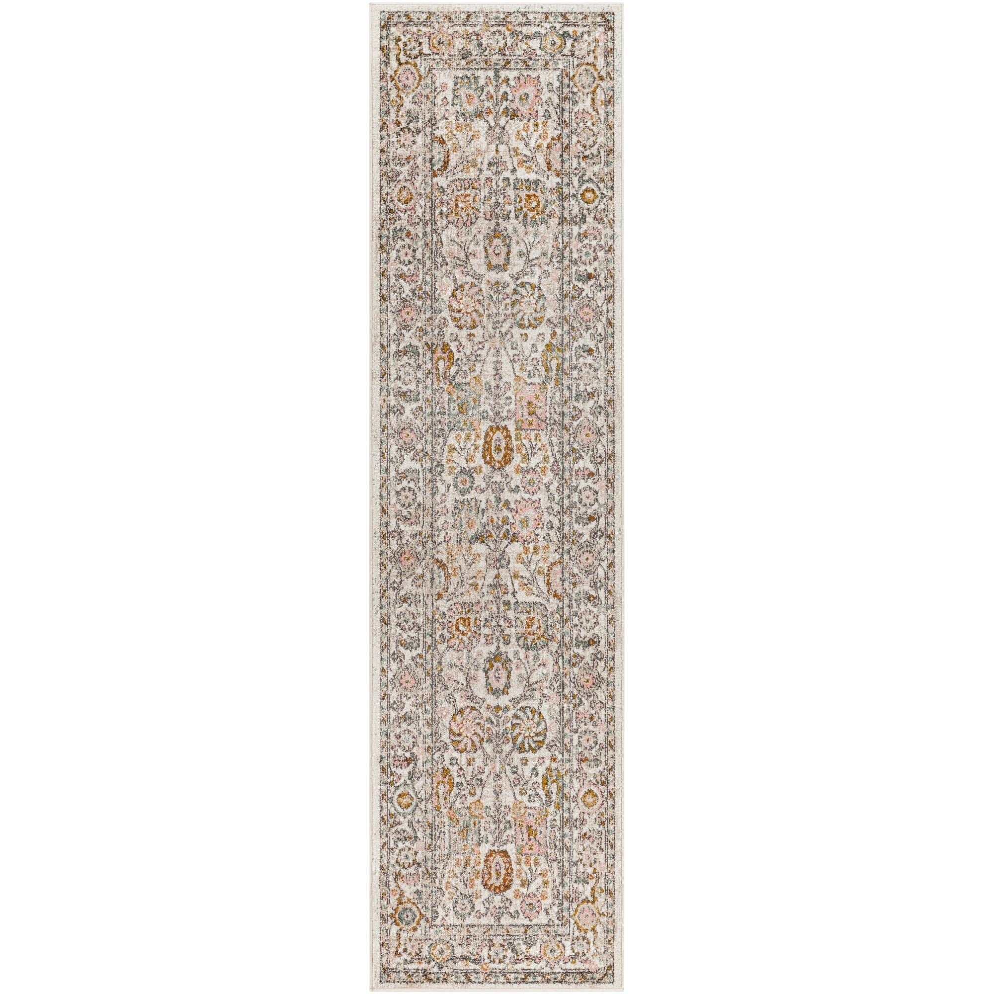 Tapis traditionnel floral et botanique Livabliss Ankara revisité