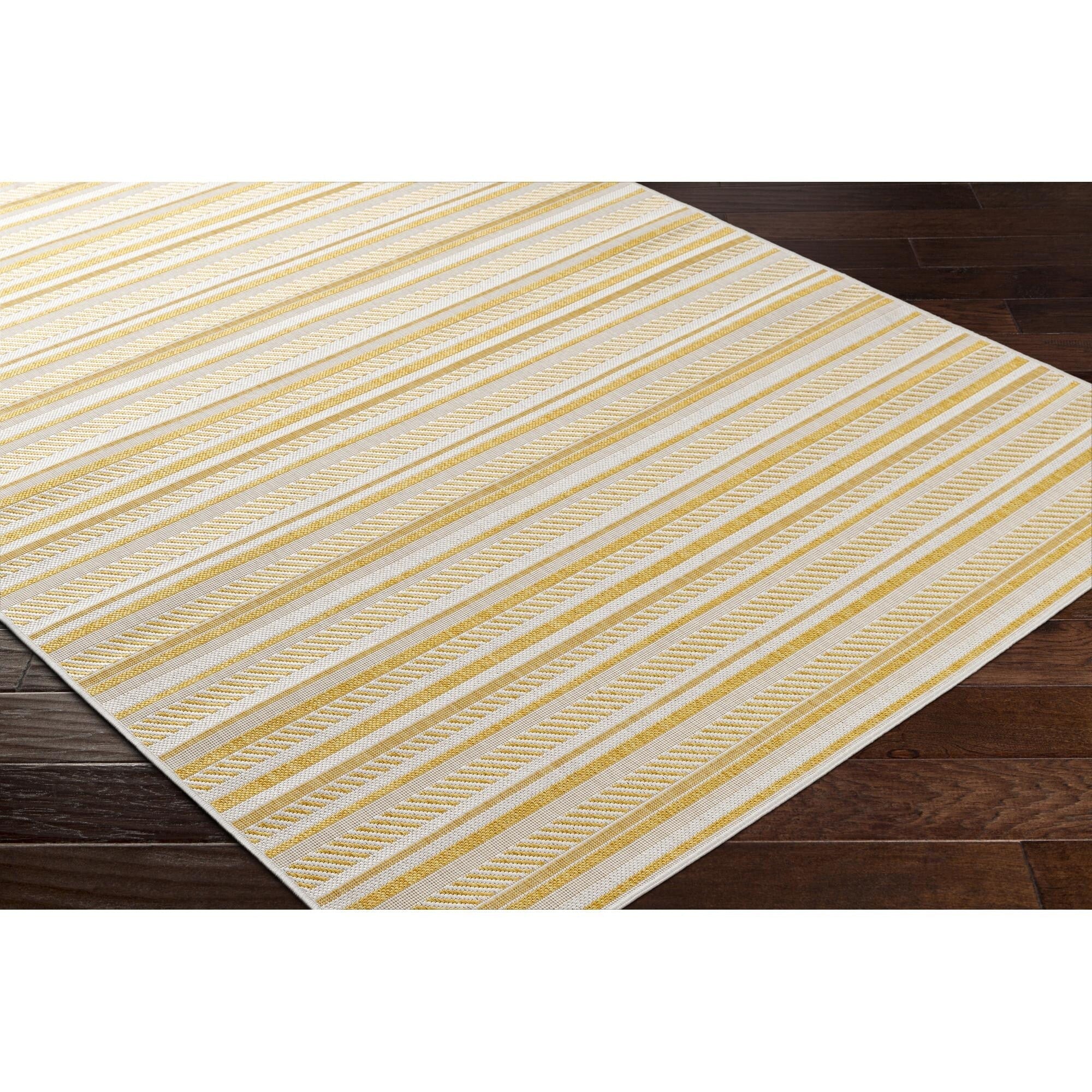 Tapis d'extérieur à rayures bohèmes Livabliss Eagean