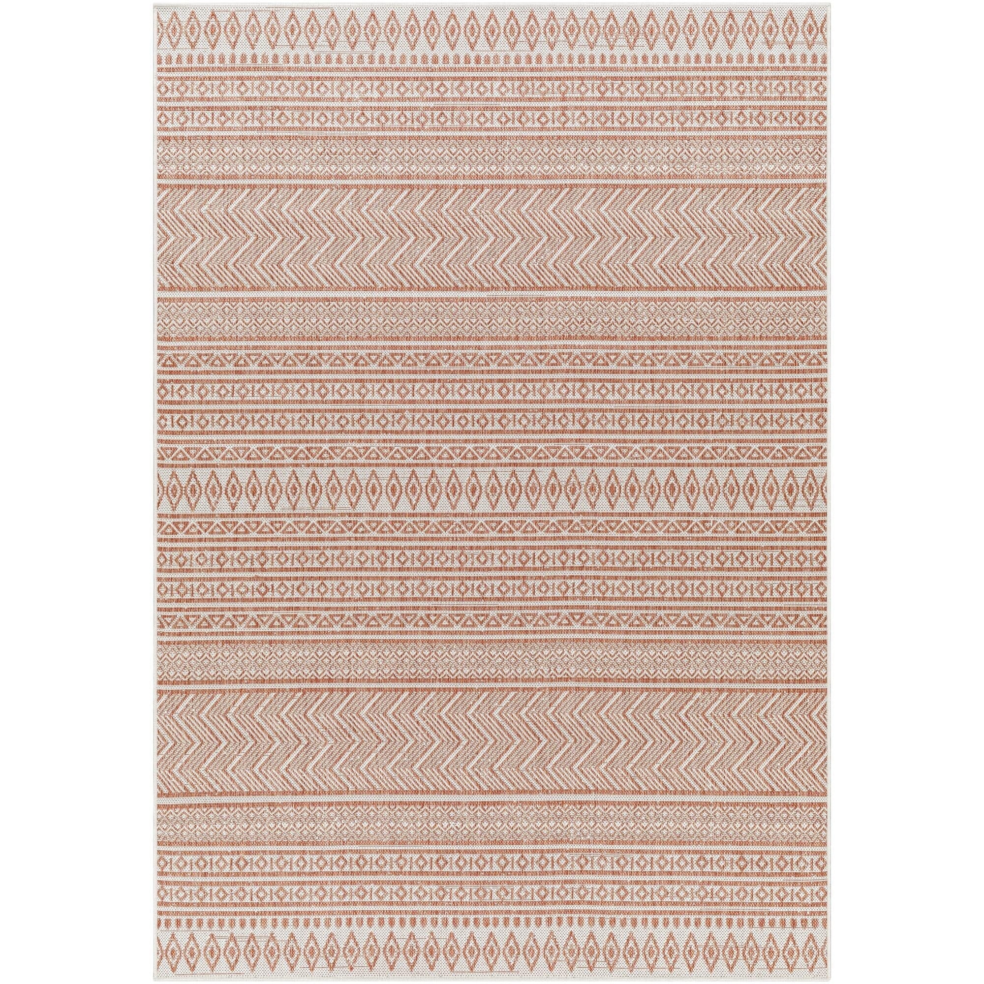 Tapis d'extérieur tribal bohème égéen Livabliss
