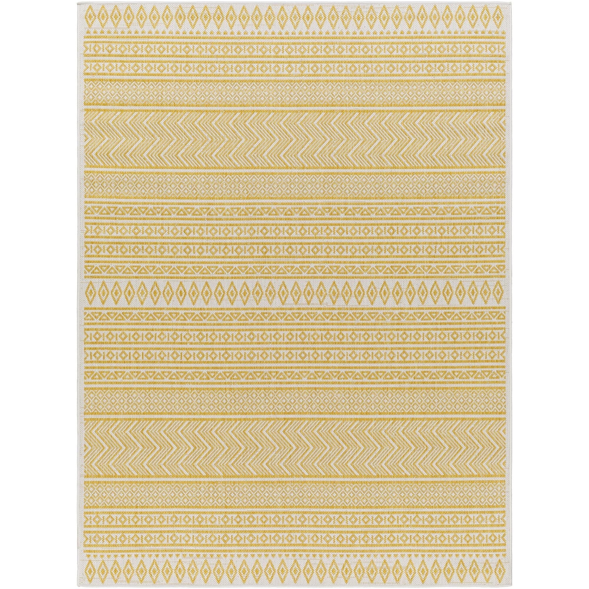 Tapis d'extérieur tribal bohème égéen Livabliss