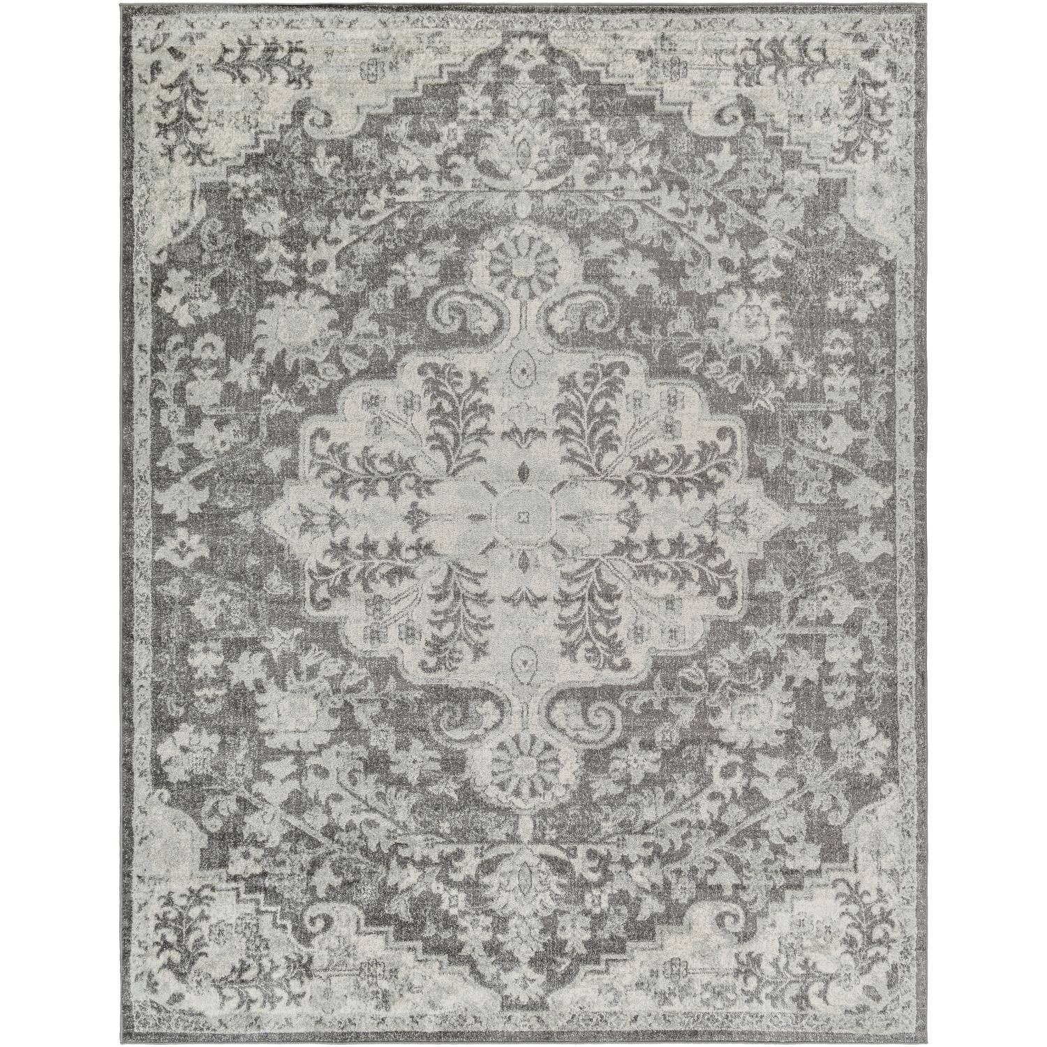 Tapis médaillon traditionnel Livabliss Harput revisité