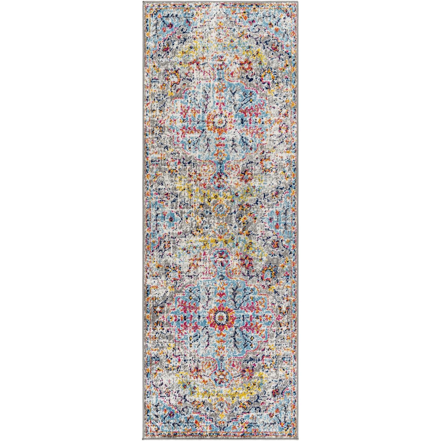 Tapis médaillon traditionnel Livabliss Harput revisité
