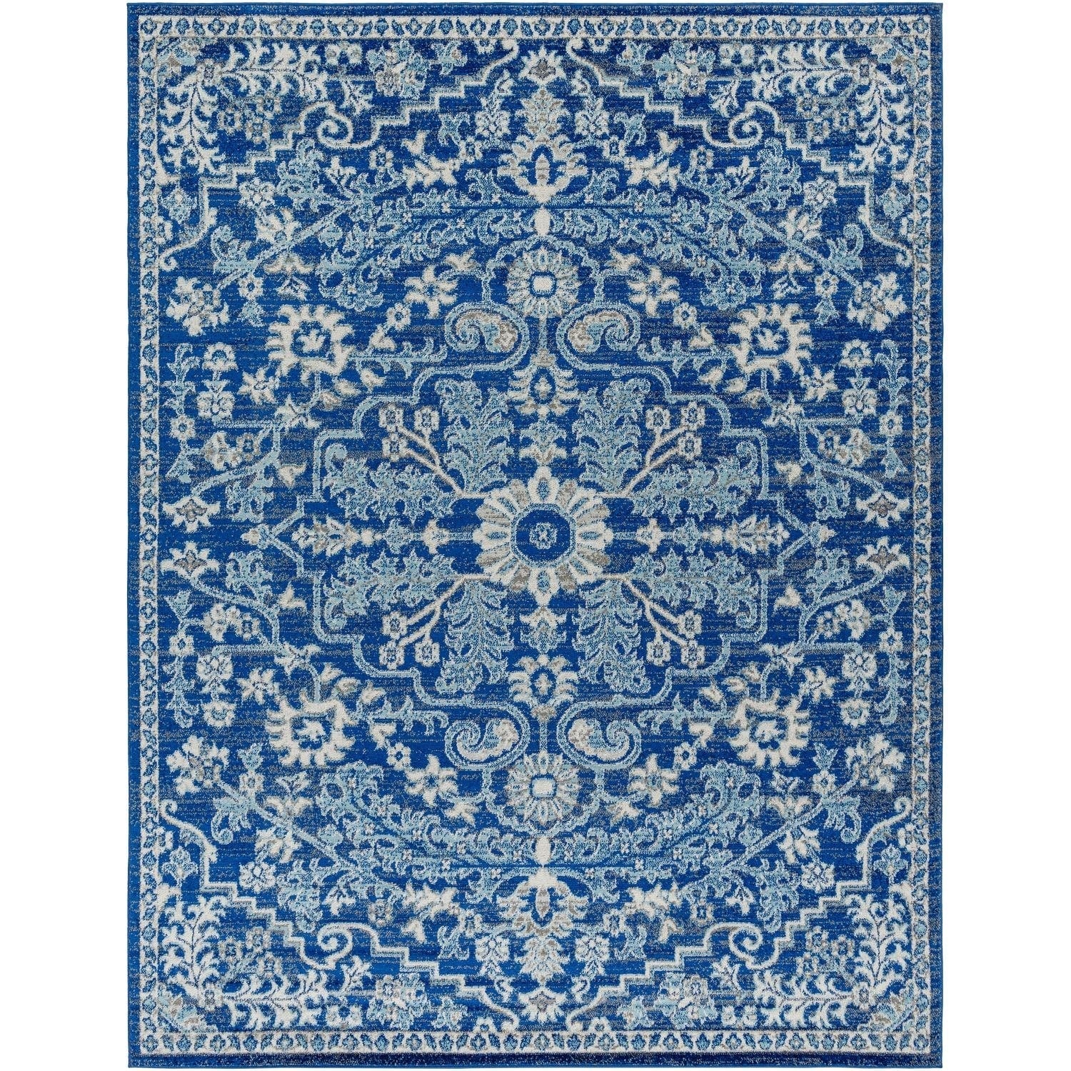 Tapis médaillon traditionnel Livabliss Harput revisité