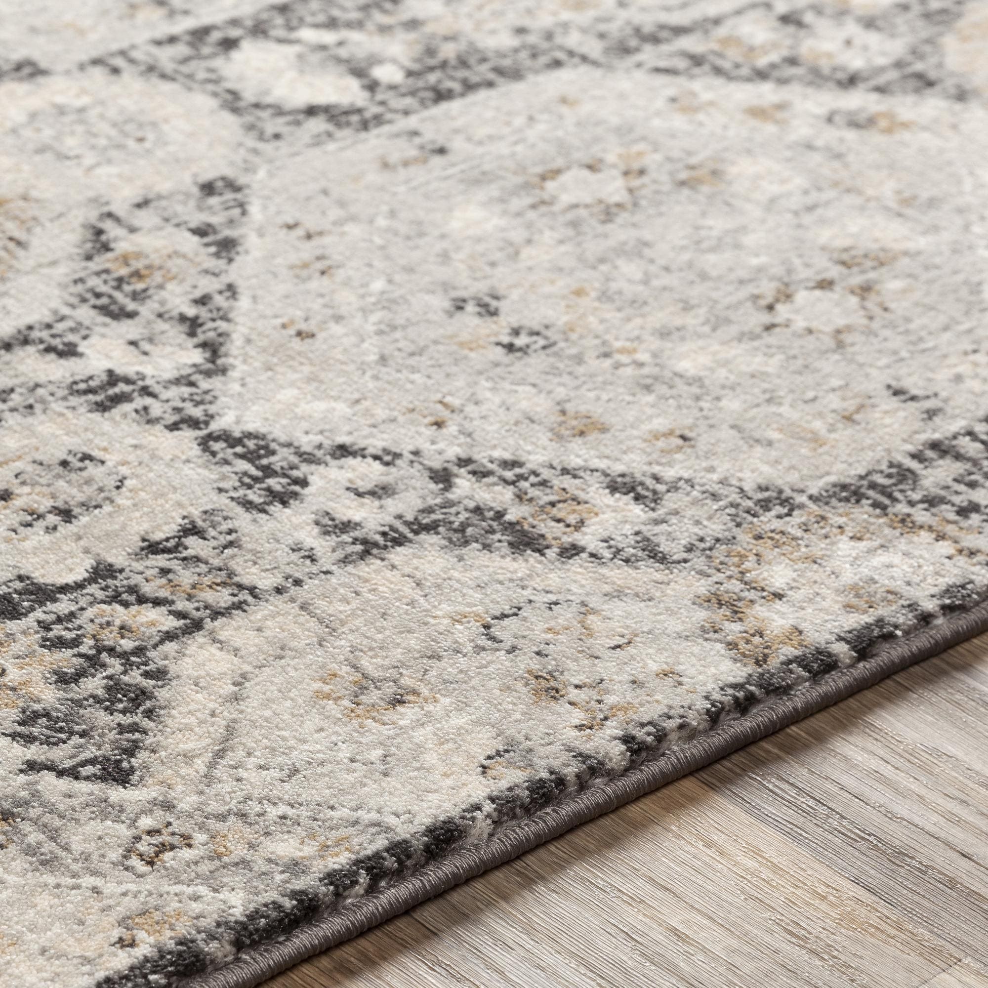 Tapis médaillon Livabliss Indigo Arts &amp; Crafts