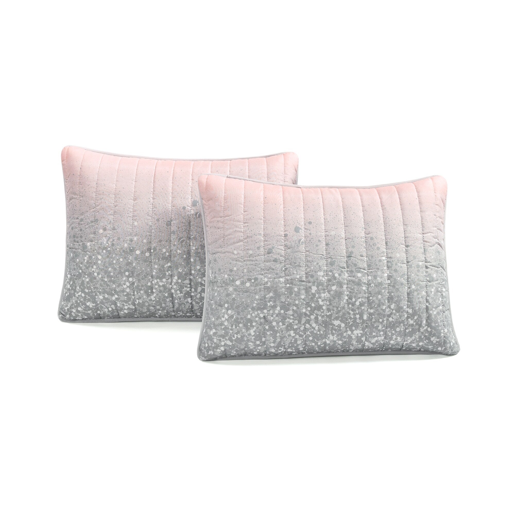 Ensemble de courtepointe à imprimé métallisé pailleté Lush Decor