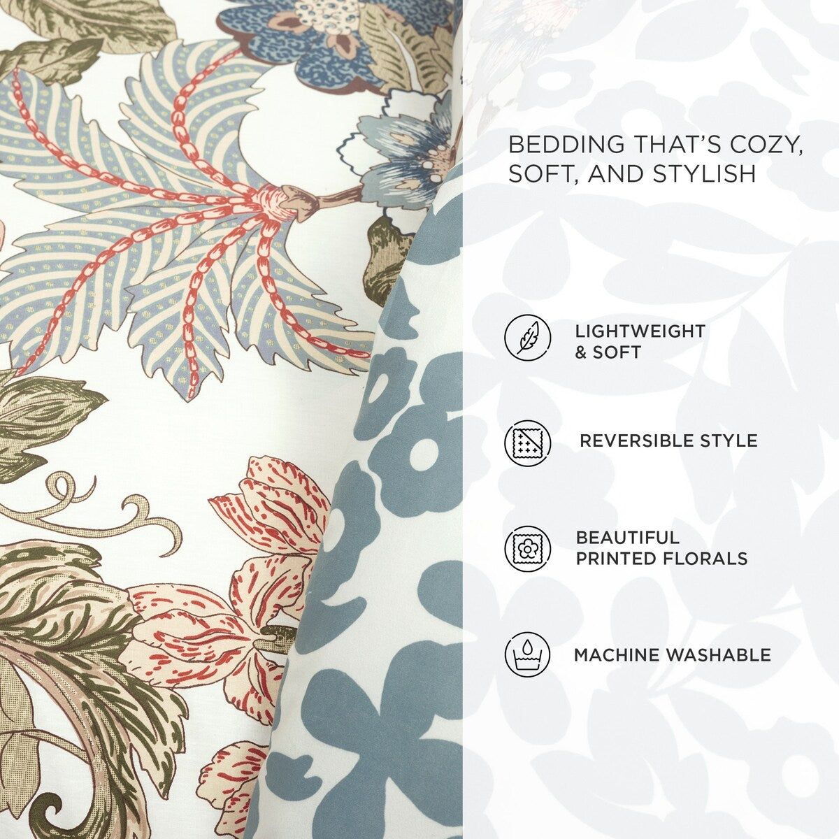 Ensemble de couette réversible 3 pièces Lush Decor Sydney