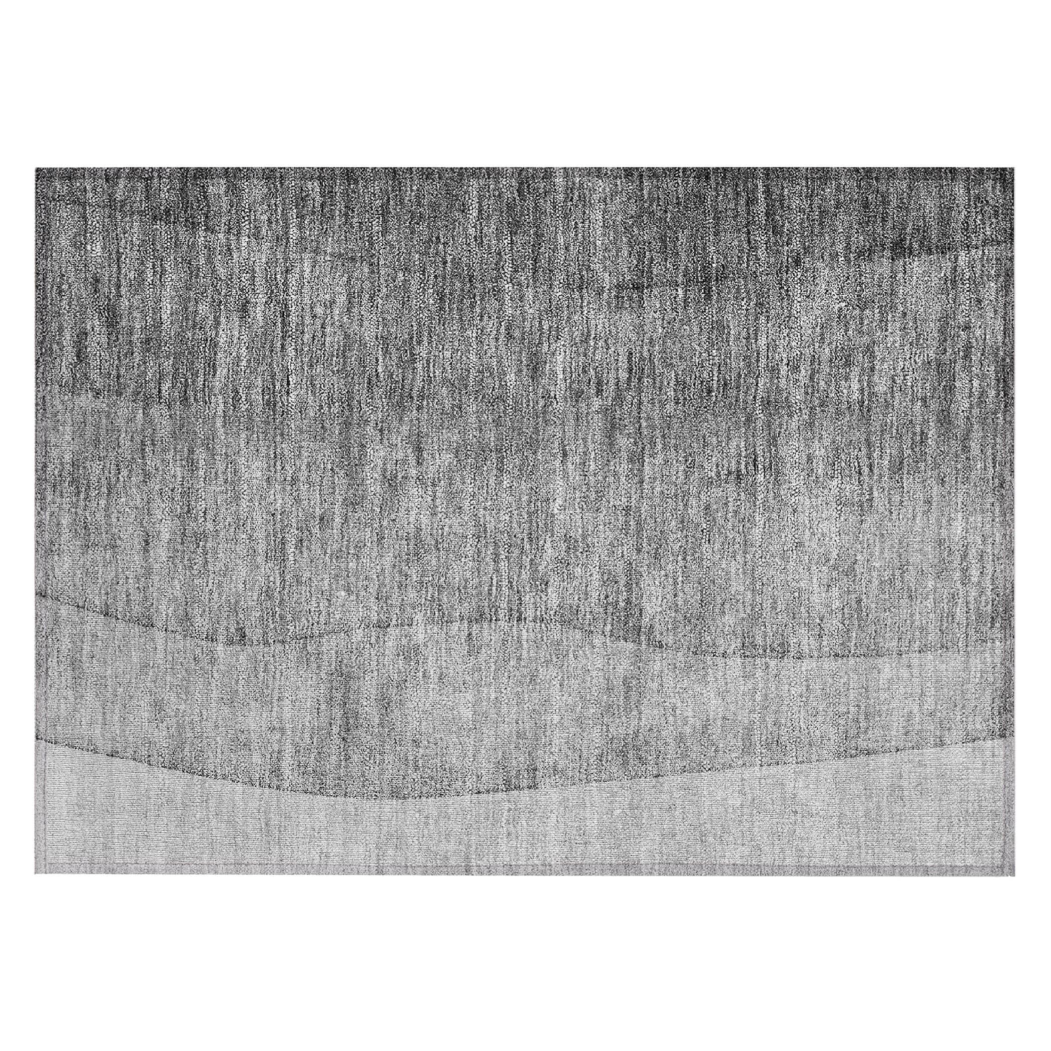 Tapis contemporain Chantille ombré lavable en machine pour intérieur/extérieur