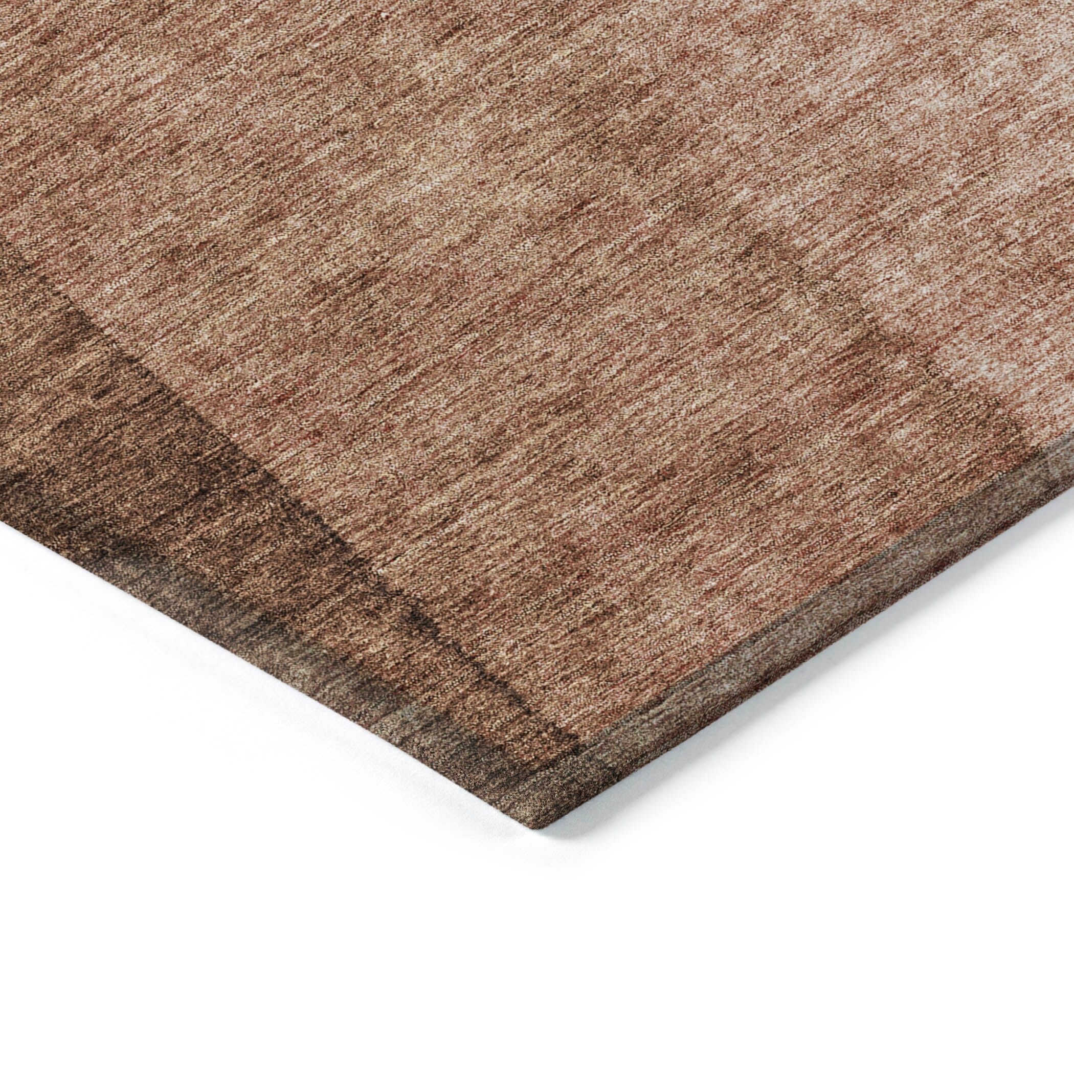 Tapis contemporain Chantille ombré lavable en machine pour intérieur/extérieur