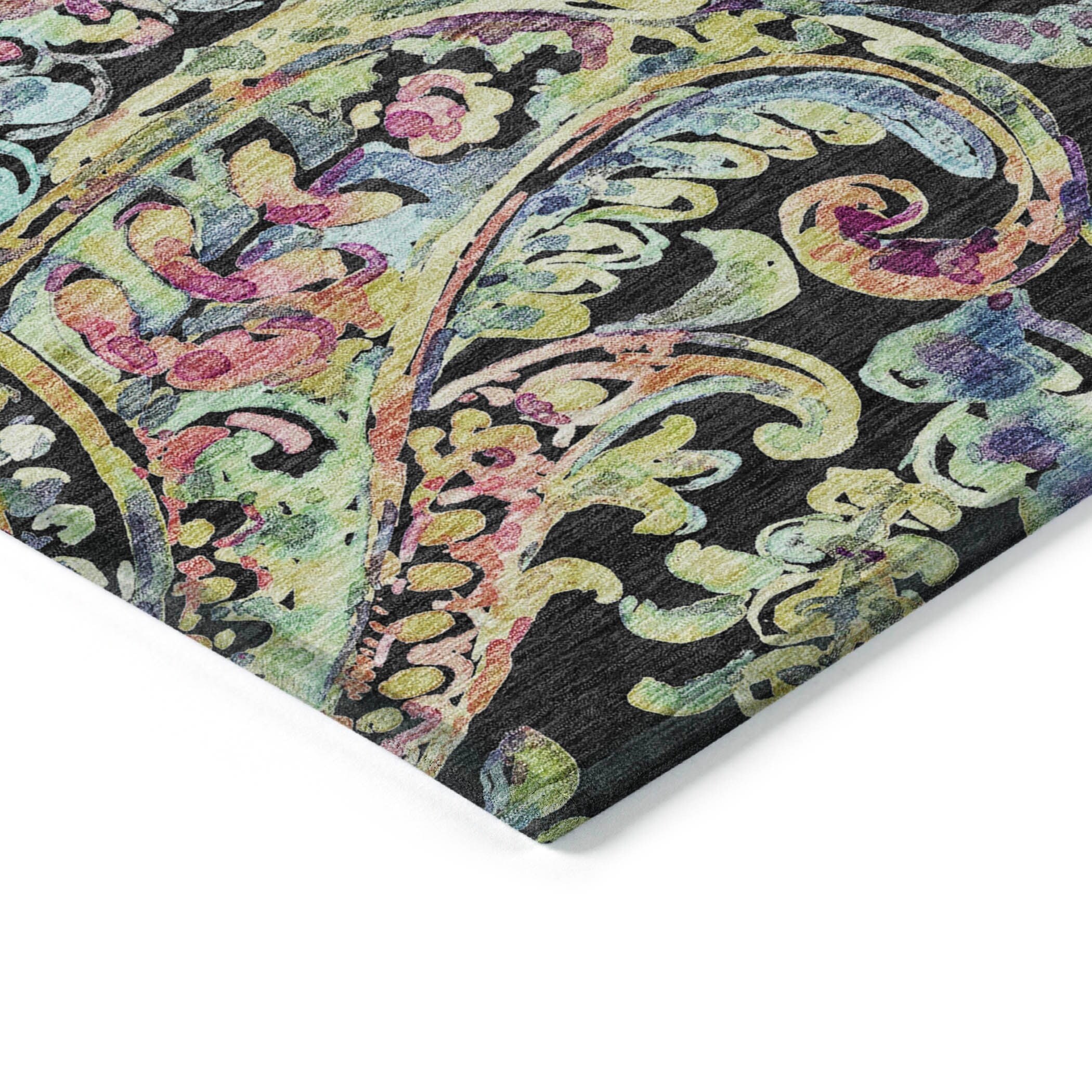 Tapis traditionnel Chantille lavable en machine pour intérieur/extérieur