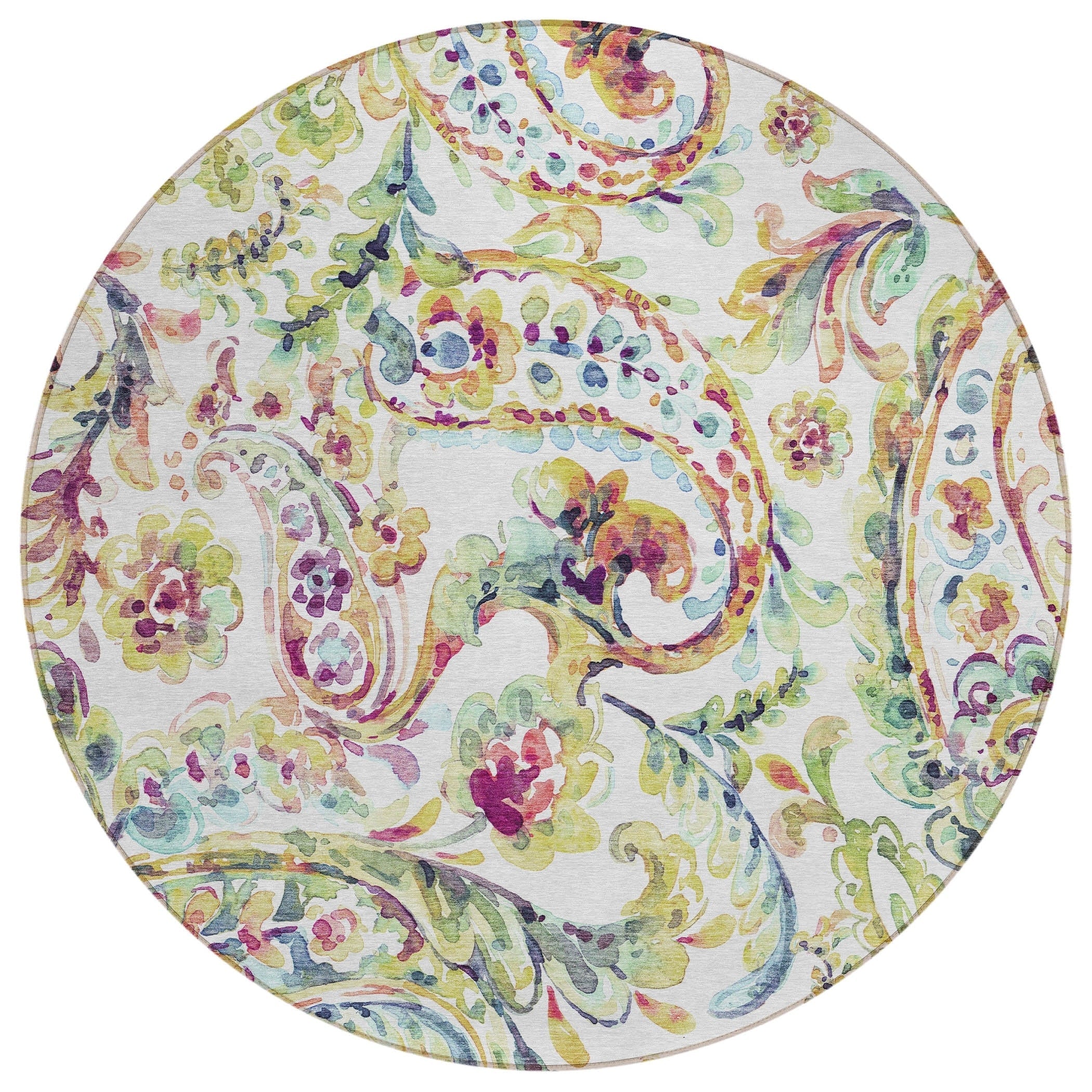 Tapis traditionnel Chantille lavable en machine pour intérieur/extérieur