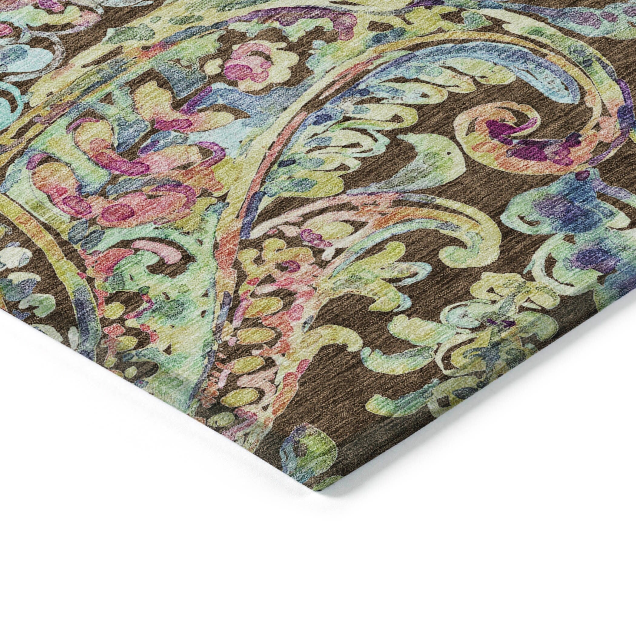 Tapis traditionnel Chantille lavable en machine pour intérieur/extérieur