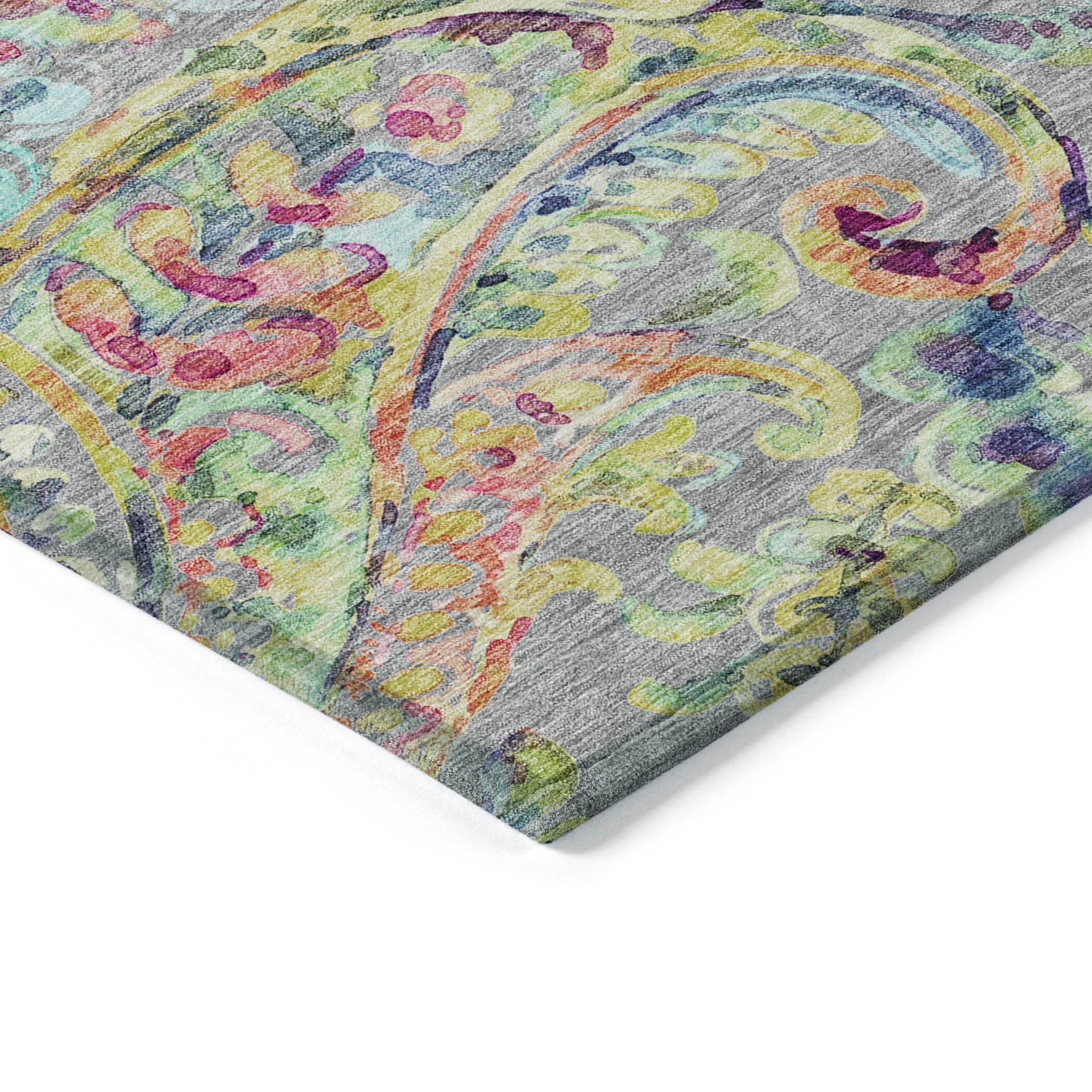 Tapis traditionnel Chantille lavable en machine pour intérieur/extérieur