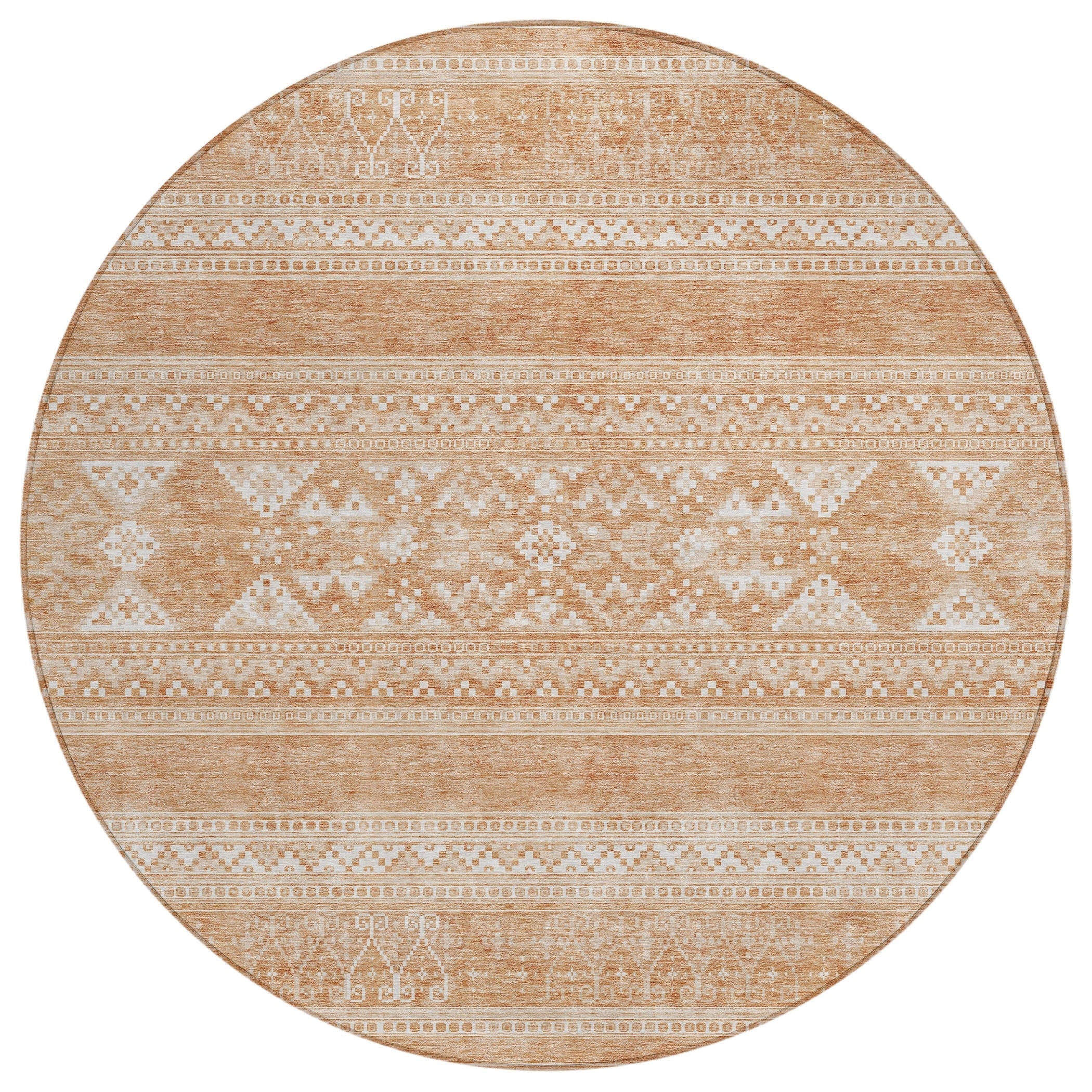 Tapis Chantille Tribal Boho lavable en machine pour intérieur/extérieur