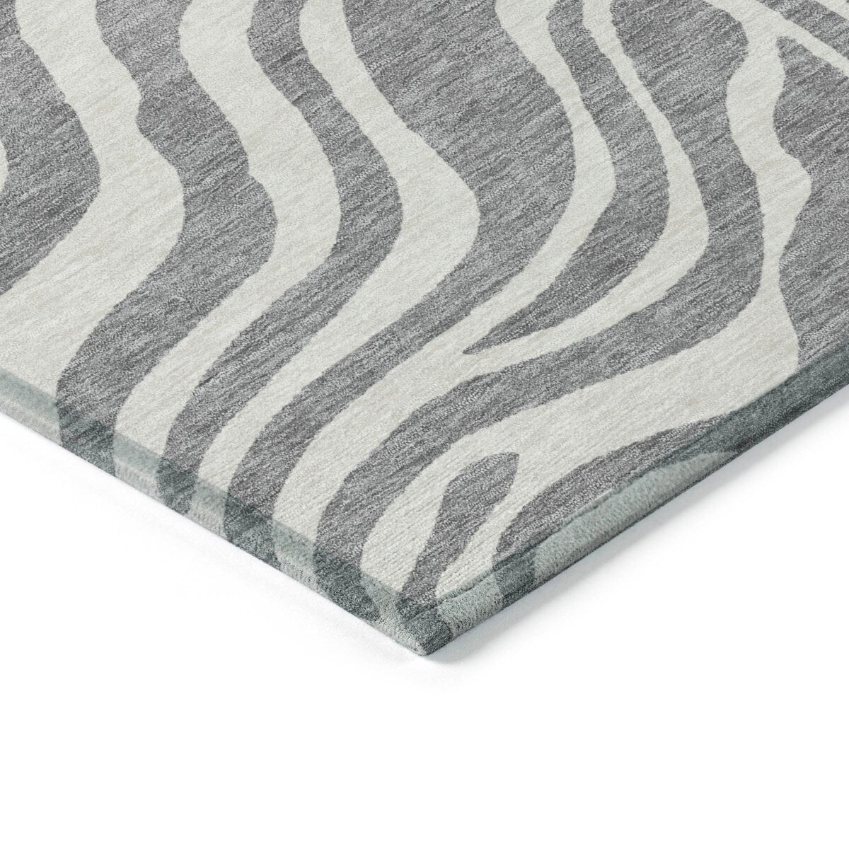 Tapis Chantille moderne à imprimé animal, lavable en machine, pour intérieur et extérieur