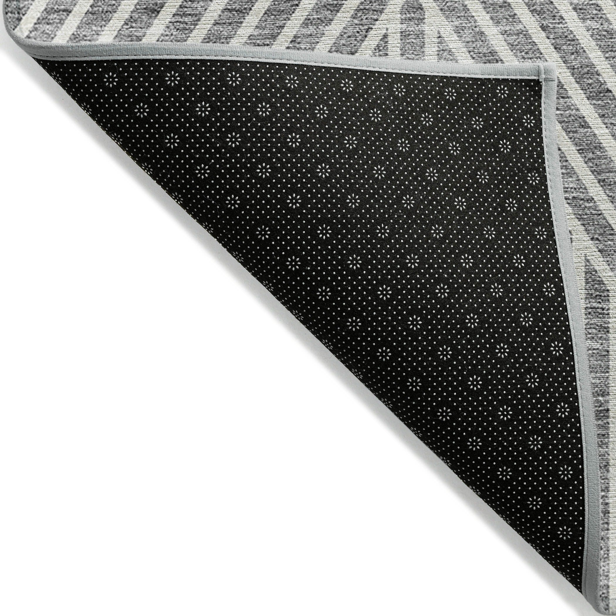Tapis moderne Geo Chantille lavable en machine pour intérieur/extérieur