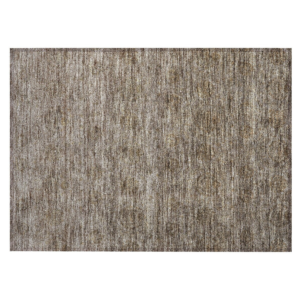 Tapis Chantille damassé ombré lavable en machine pour intérieur/extérieur