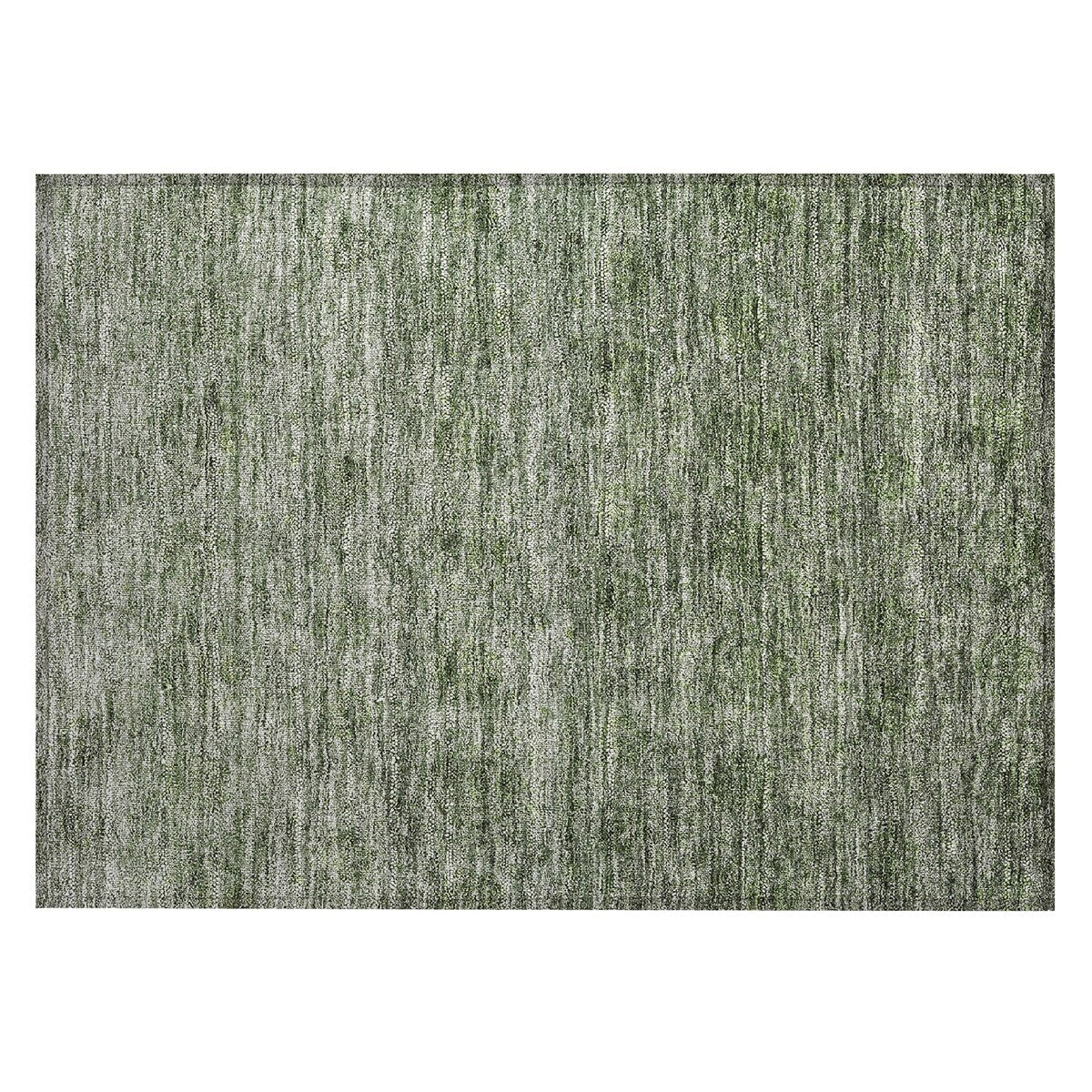 Tapis Chantille damassé ombré lavable en machine pour intérieur/extérieur