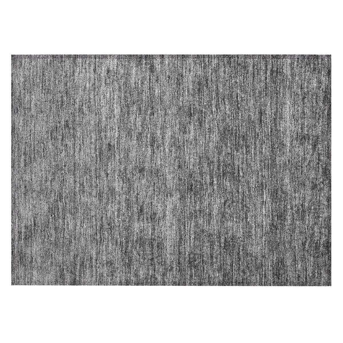 Tapis Chantille damassé ombré lavable en machine pour intérieur/extérieur