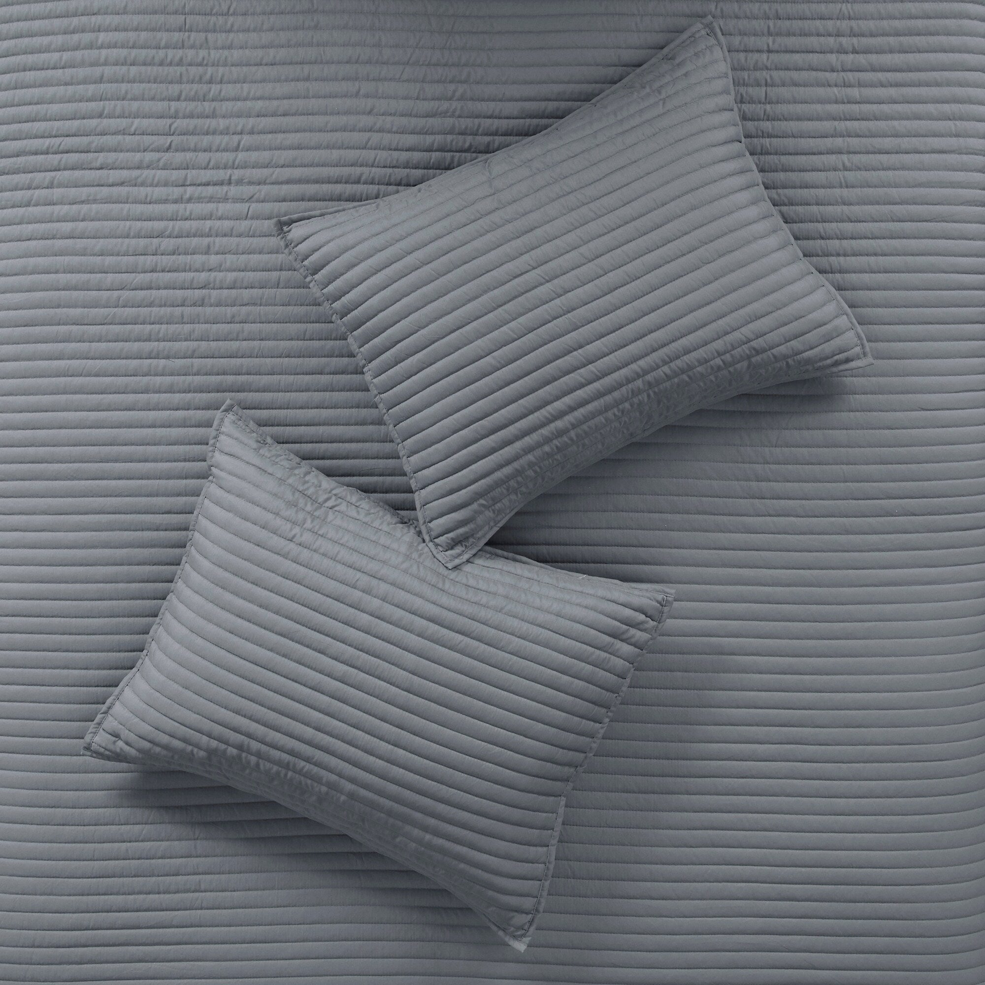 Collection de couettes et de courtepointes en seersucker imprimé Madison Park Anchorage, 8 pièces