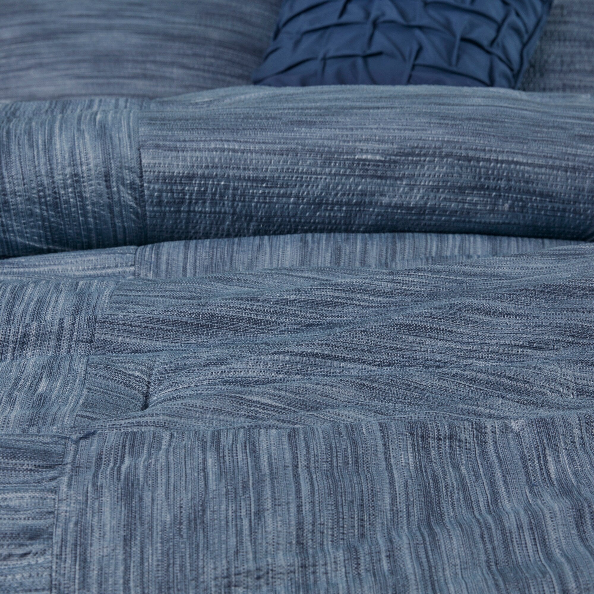 Ensemble de couette en seersucker imprimé Madison Park Clayton 7 pièces