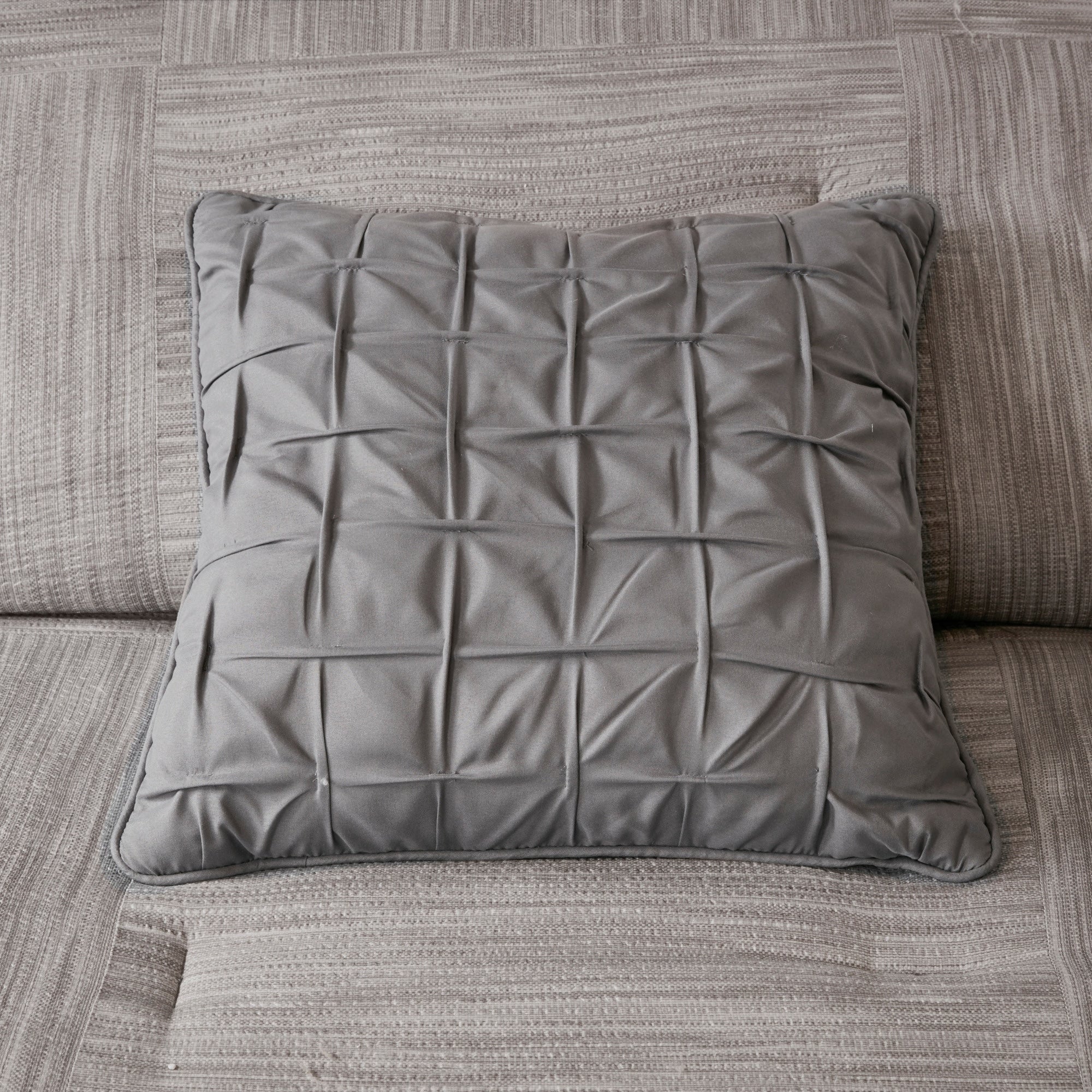 Ensemble de couette en seersucker imprimé Madison Park Clayton 7 pièces