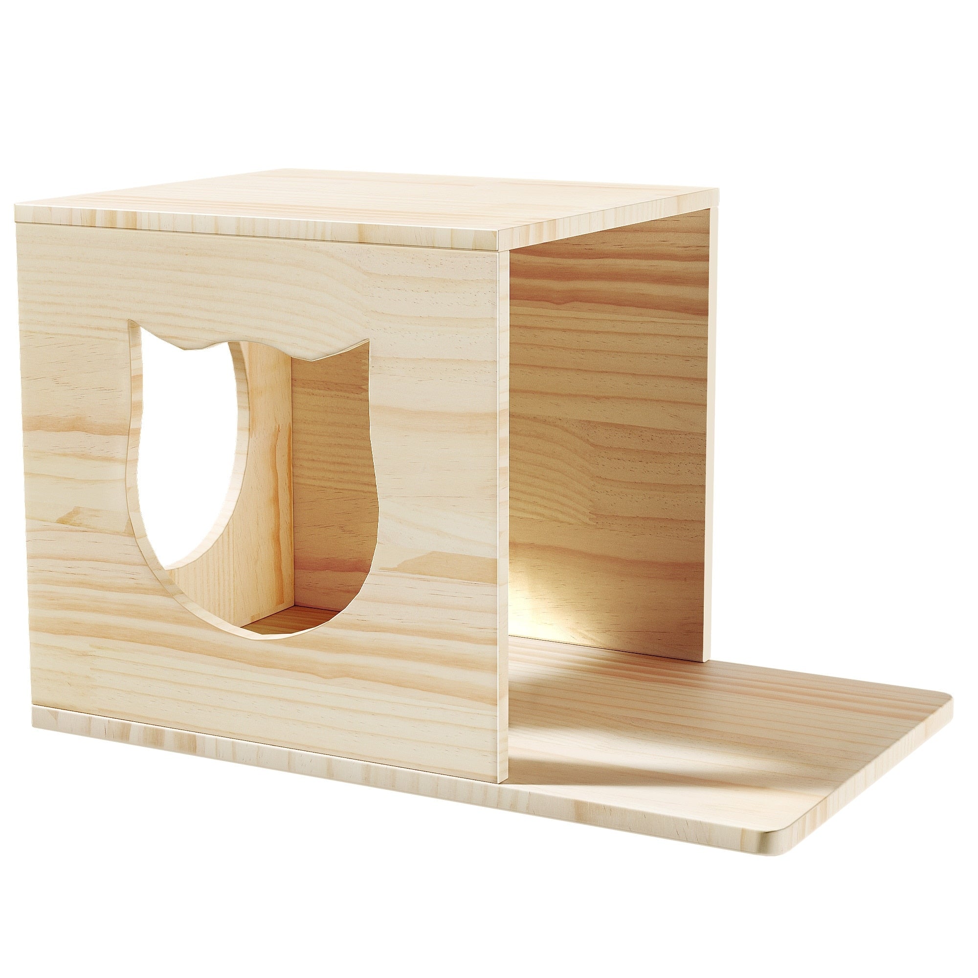 Ensemble d'étagères murales pour chat Moasis Ensemble d'escalade mural en bois pour chat