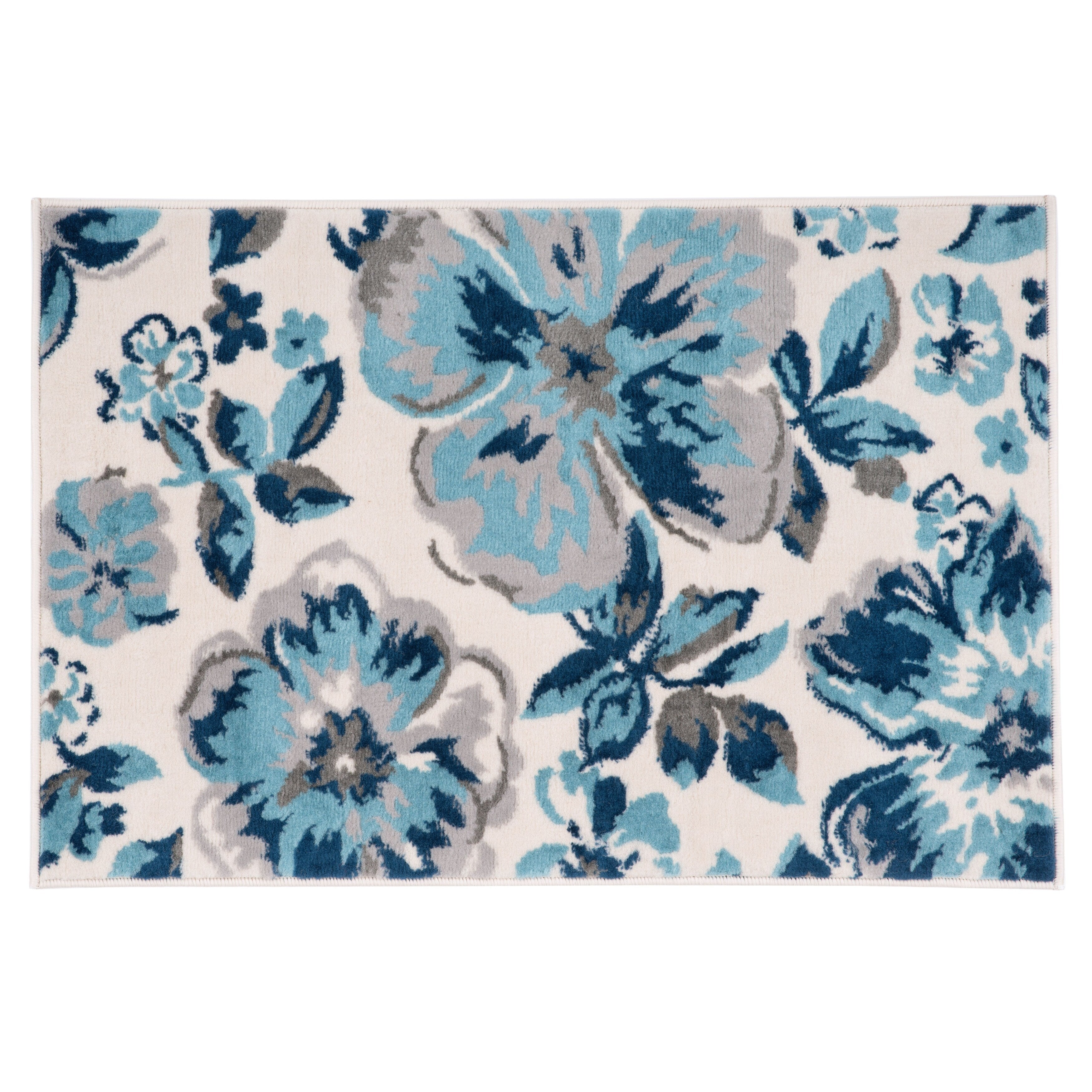 Tapis à motif floral moderne World Rug Gallery