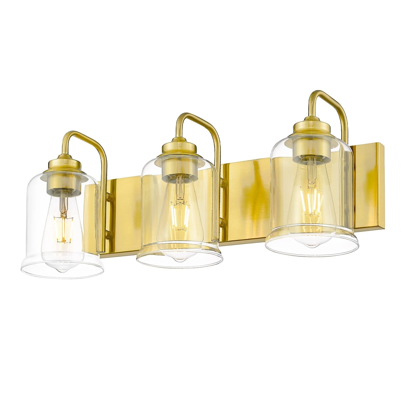 Éclairage de vanité moderne à 3, 4, 5 ou 6 lumières pour miroir de salle de bain