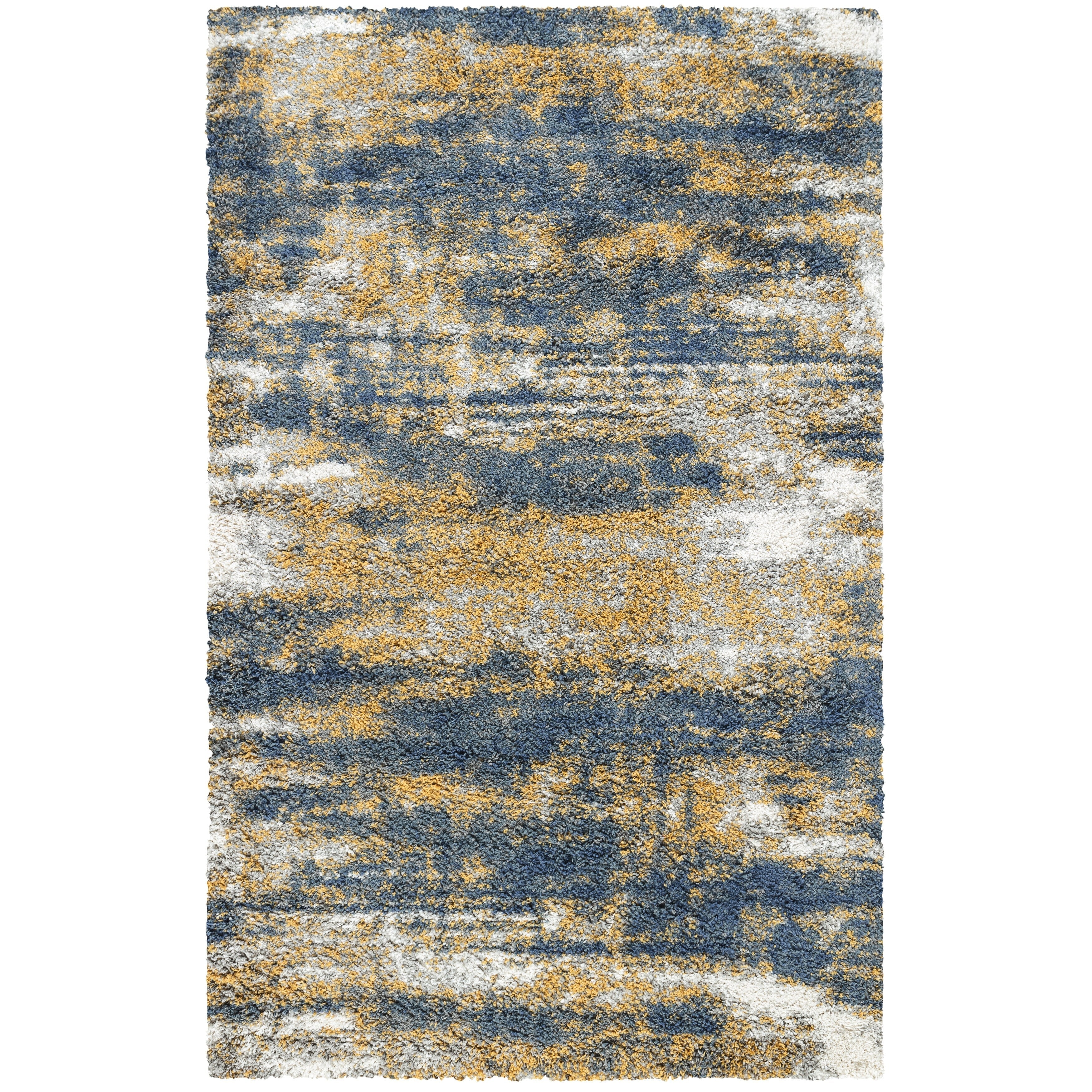 Noori Rug Lux Madison Tapis à poils longs abstrait 5,1 cm
