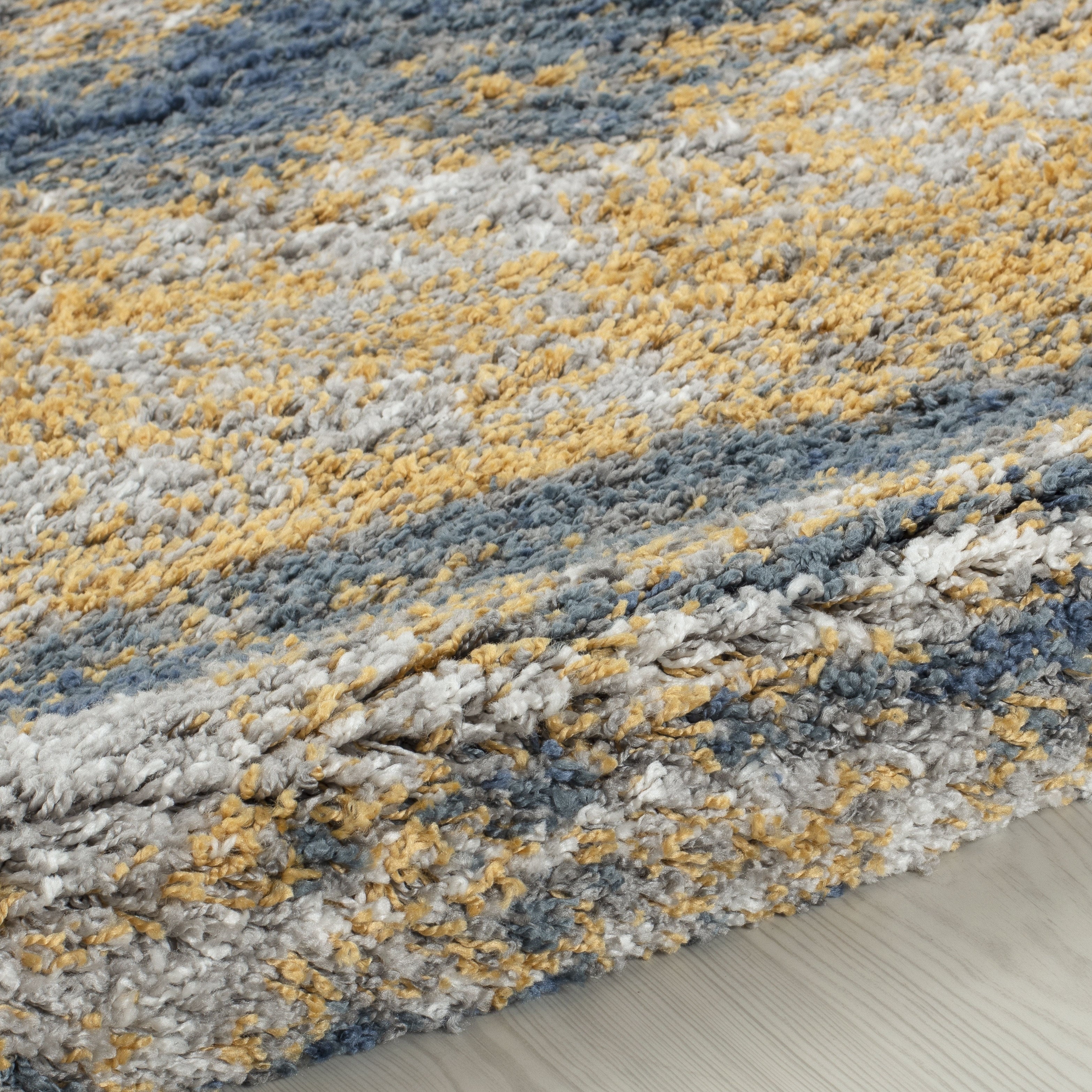 Noori Rug Lux Madison Tapis à poils longs abstrait 5,1 cm