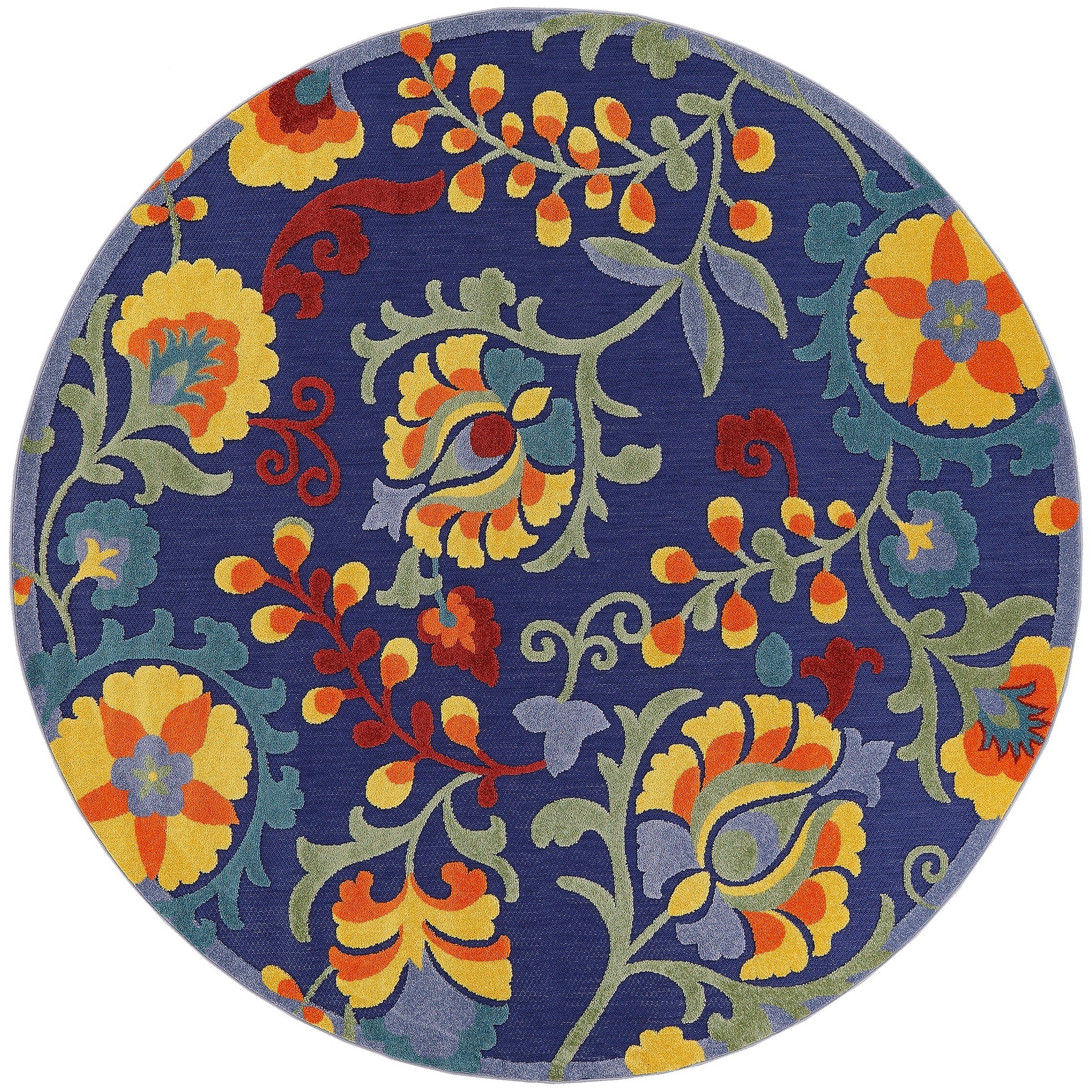 Tapis floral d'intérieur/extérieur Nourison Alice