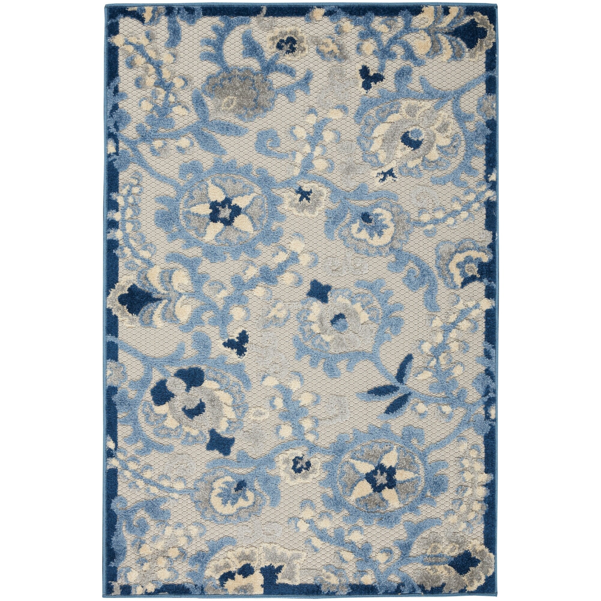 Tapis floral d'intérieur/extérieur Nourison Alice