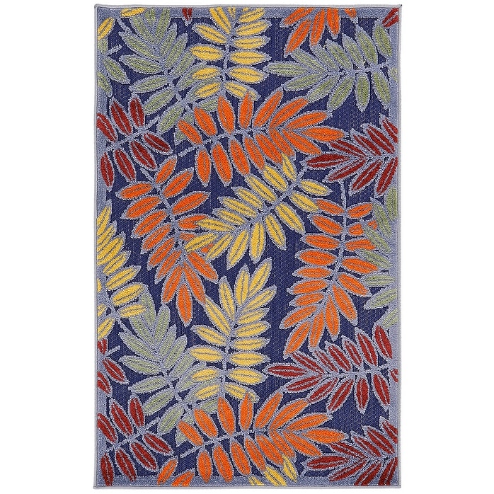 Tapis floral d'intérieur/extérieur Nourison Alice