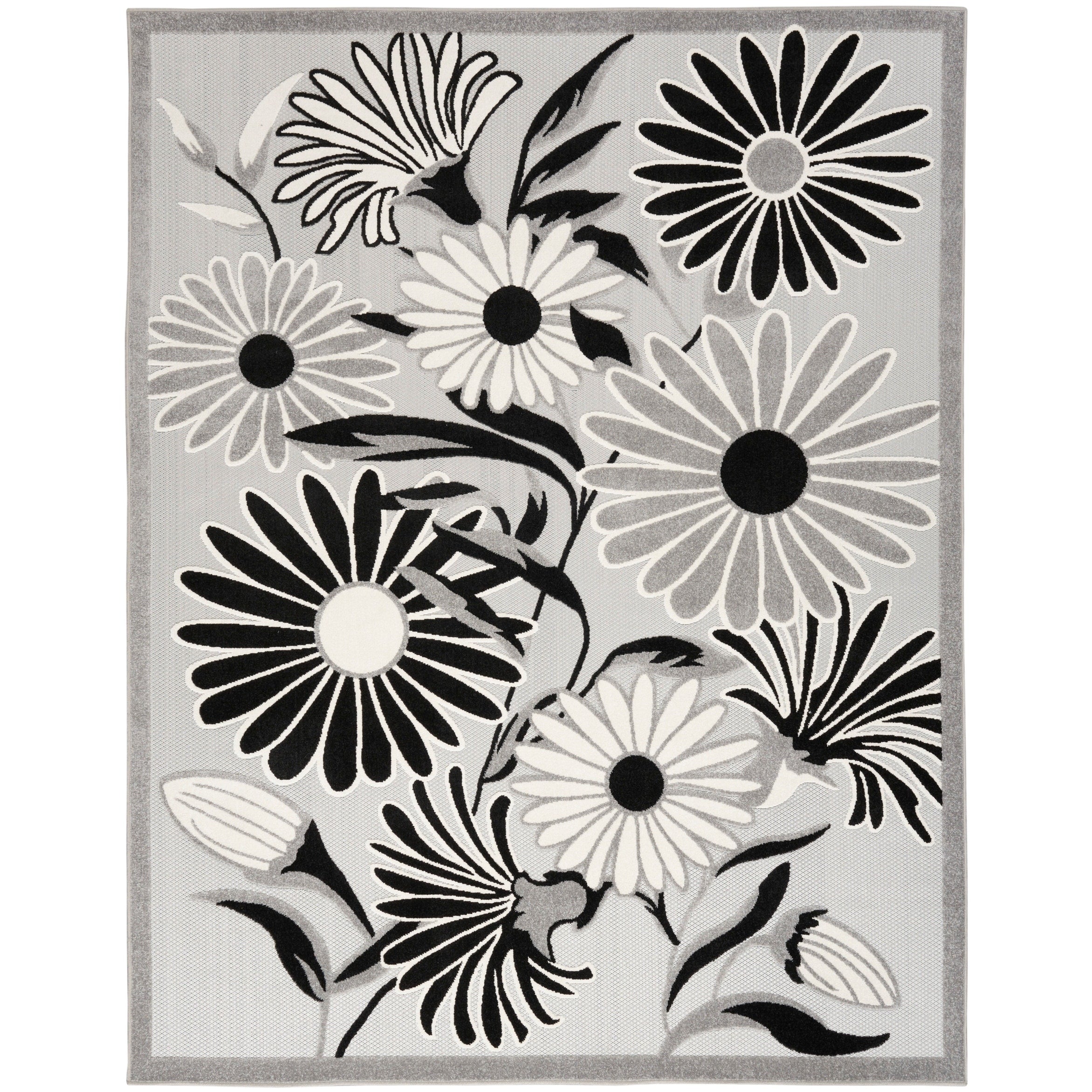 Tapis floral d'intérieur/extérieur Nourison Aloha