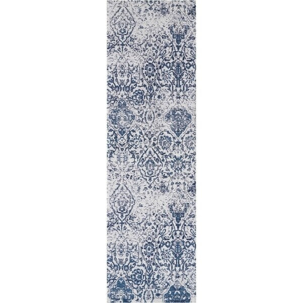 Tapis contemporain Nourison Damask vieilli