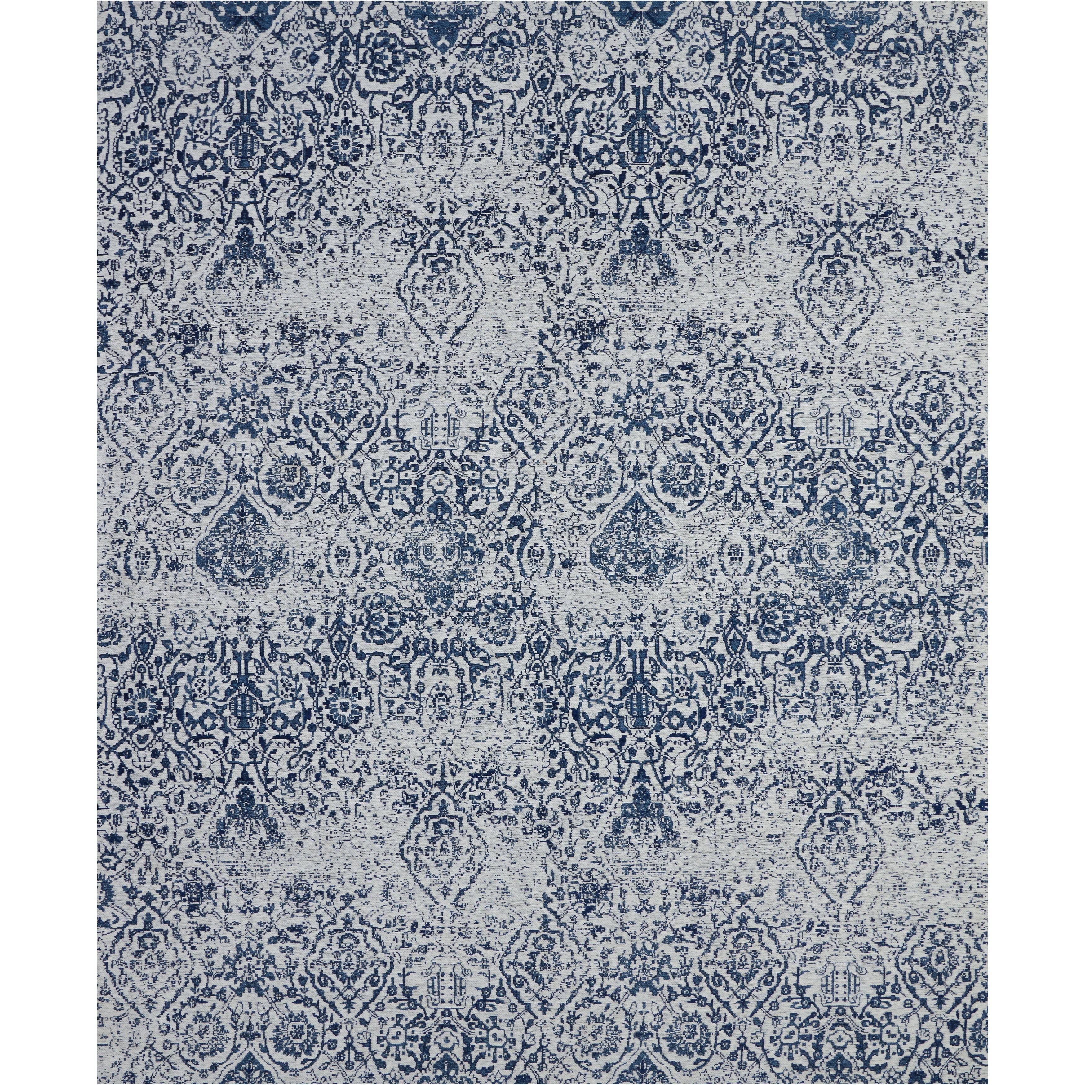 Tapis contemporain Nourison Damask vieilli