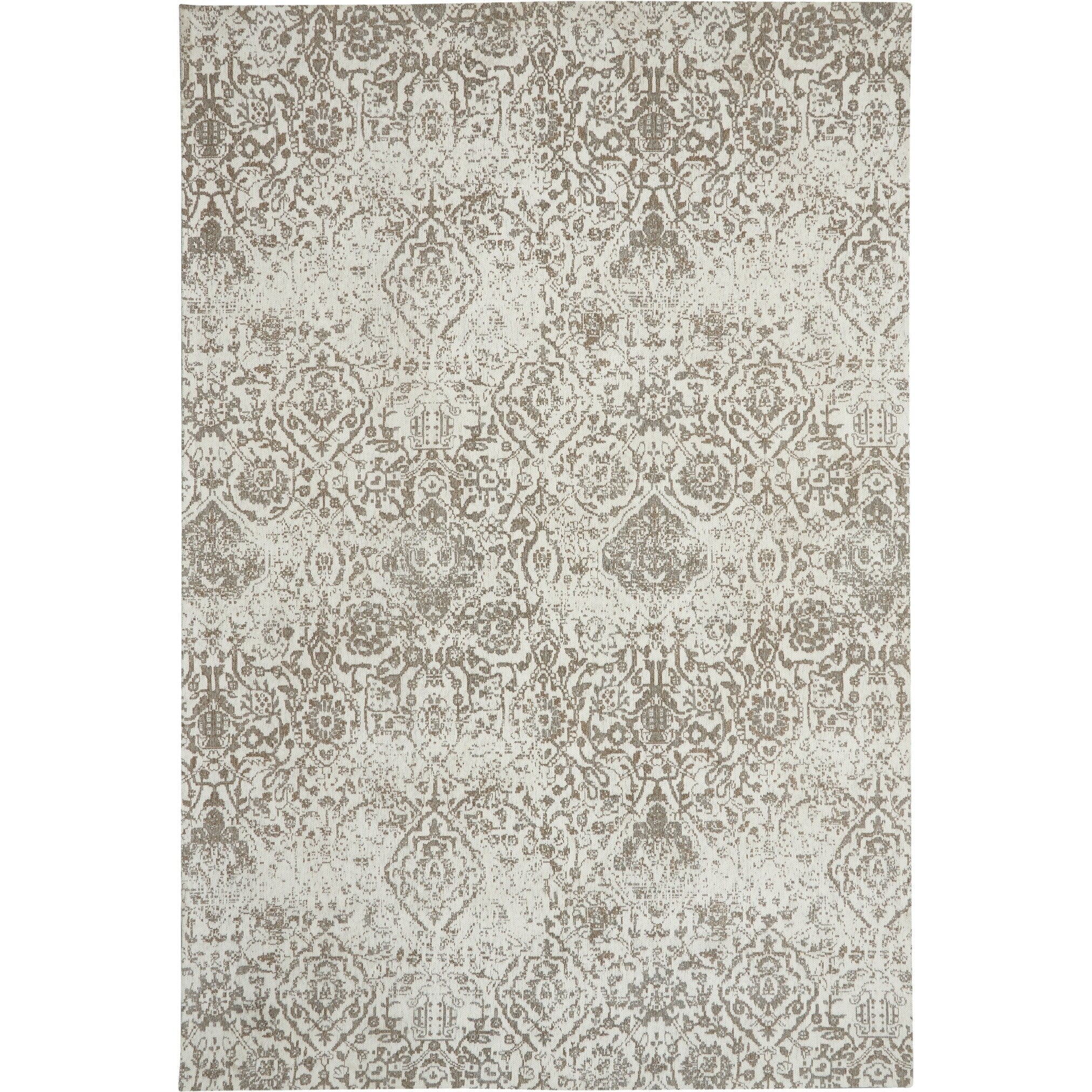 Tapis contemporain Nourison Damask vieilli