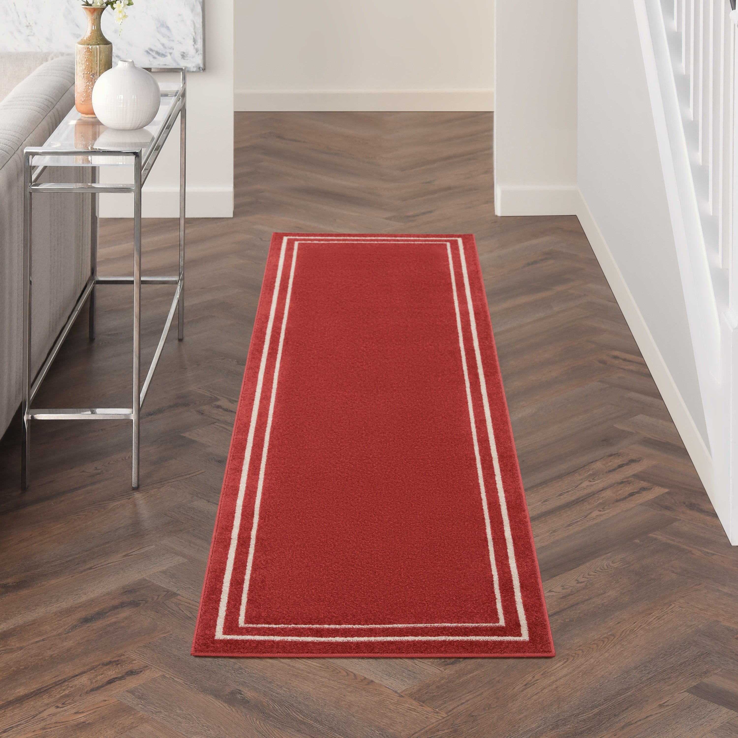 Tapis uni d'intérieur/extérieur Nourison Essentials