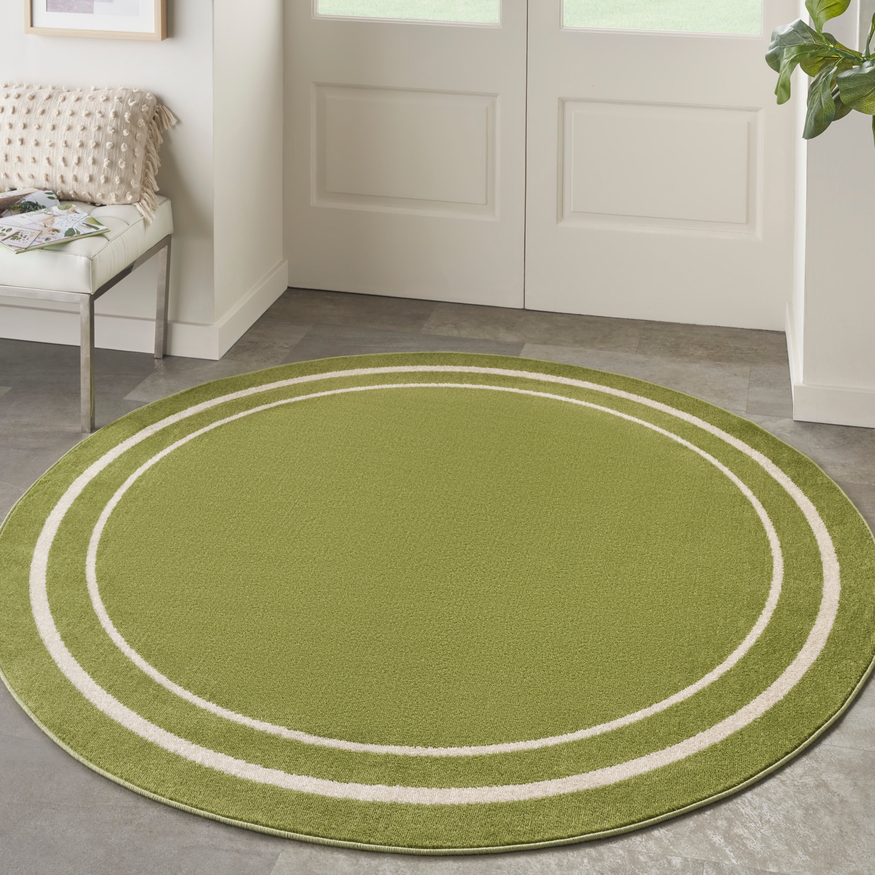 Tapis uni d'intérieur/extérieur Nourison Essentials