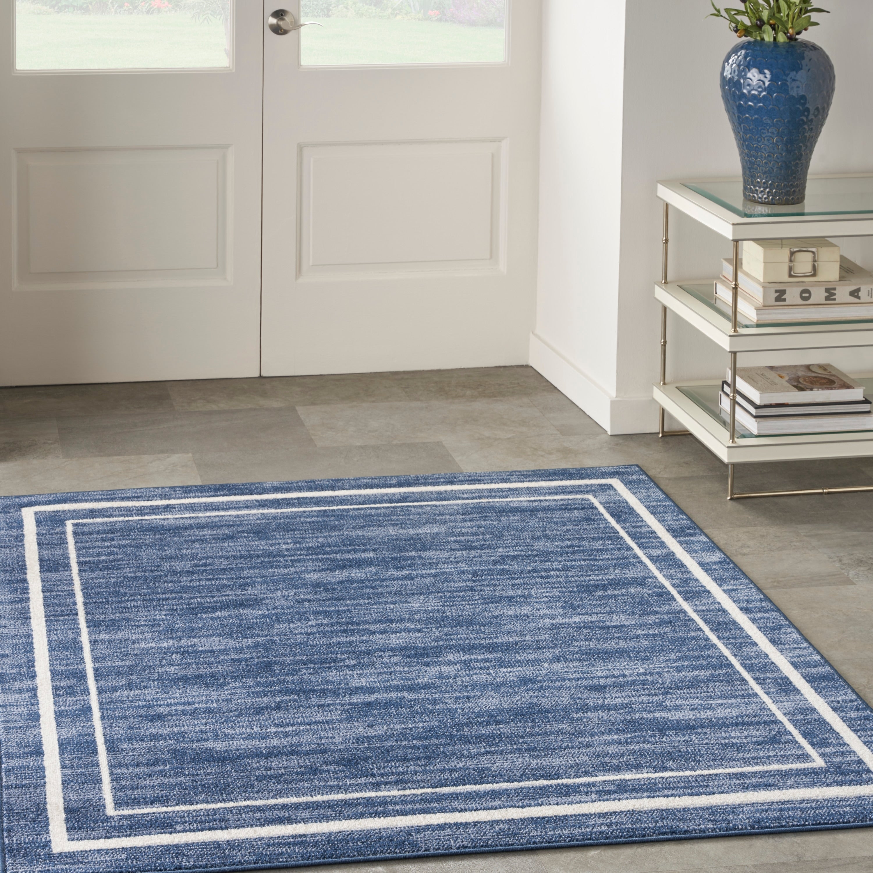Tapis uni d'intérieur/extérieur Nourison Essentials