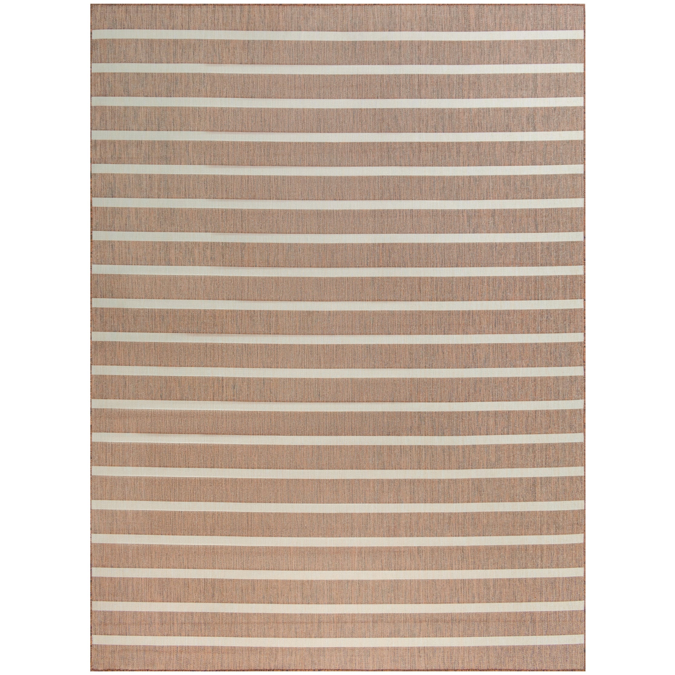 Tapis rayé intérieur/extérieur Nourison Selerno.