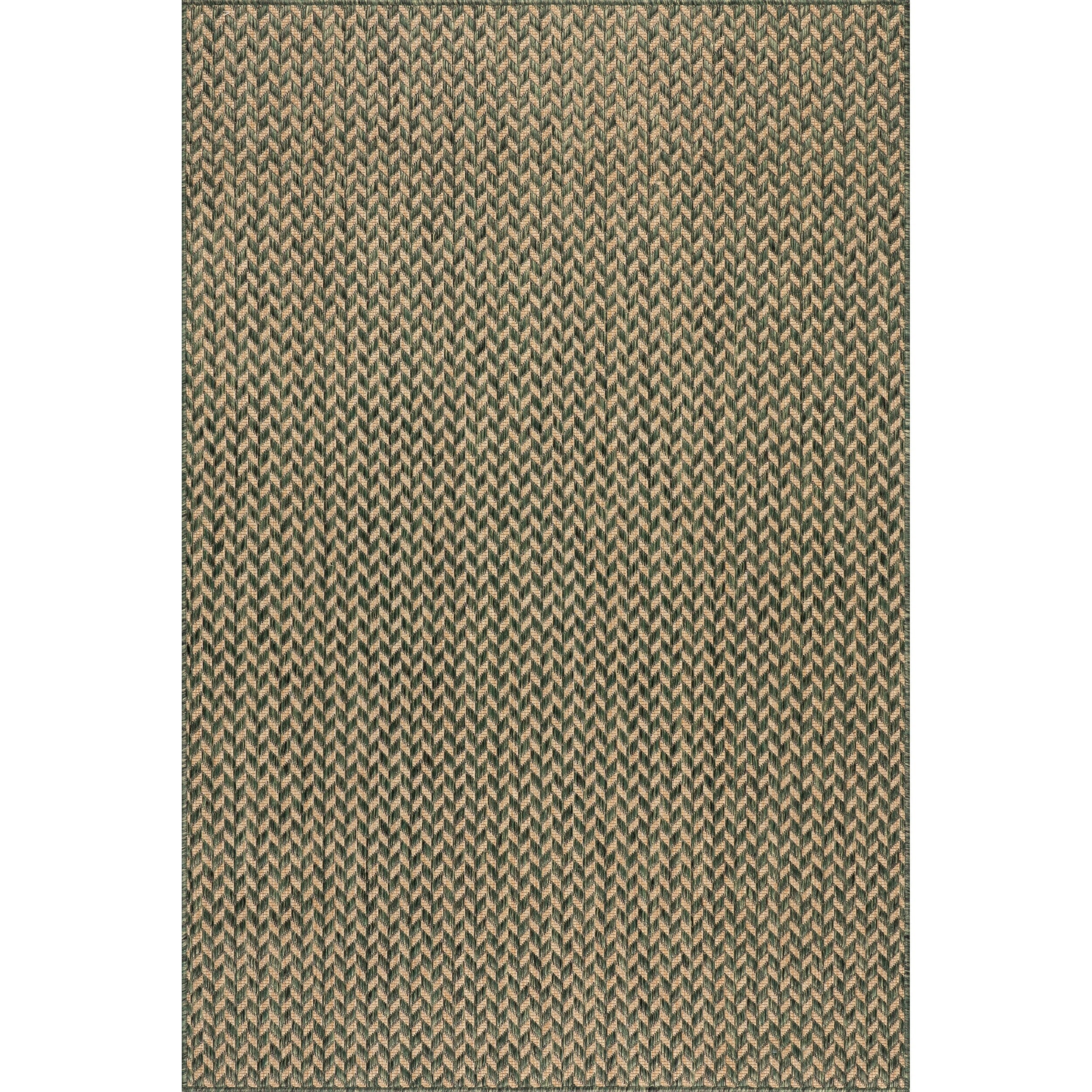 Tapis d'intérieur/extérieur à chevrons Nuloom Camryn