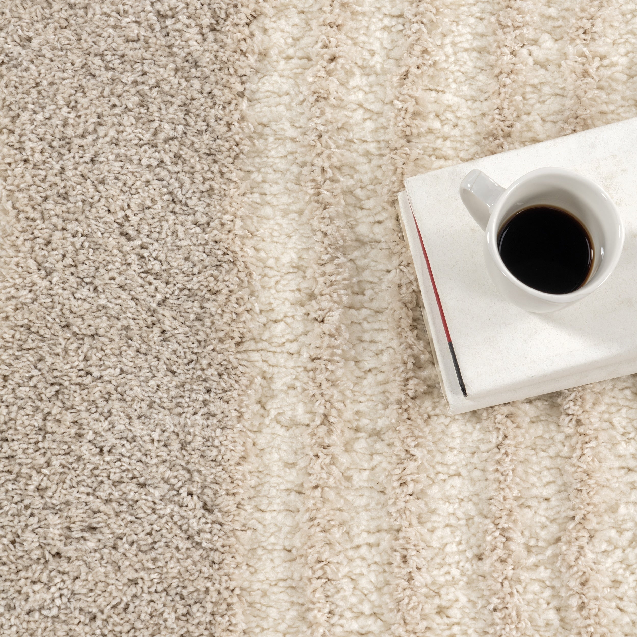 Tapis à poils longs abstrait Nuloom Gloria