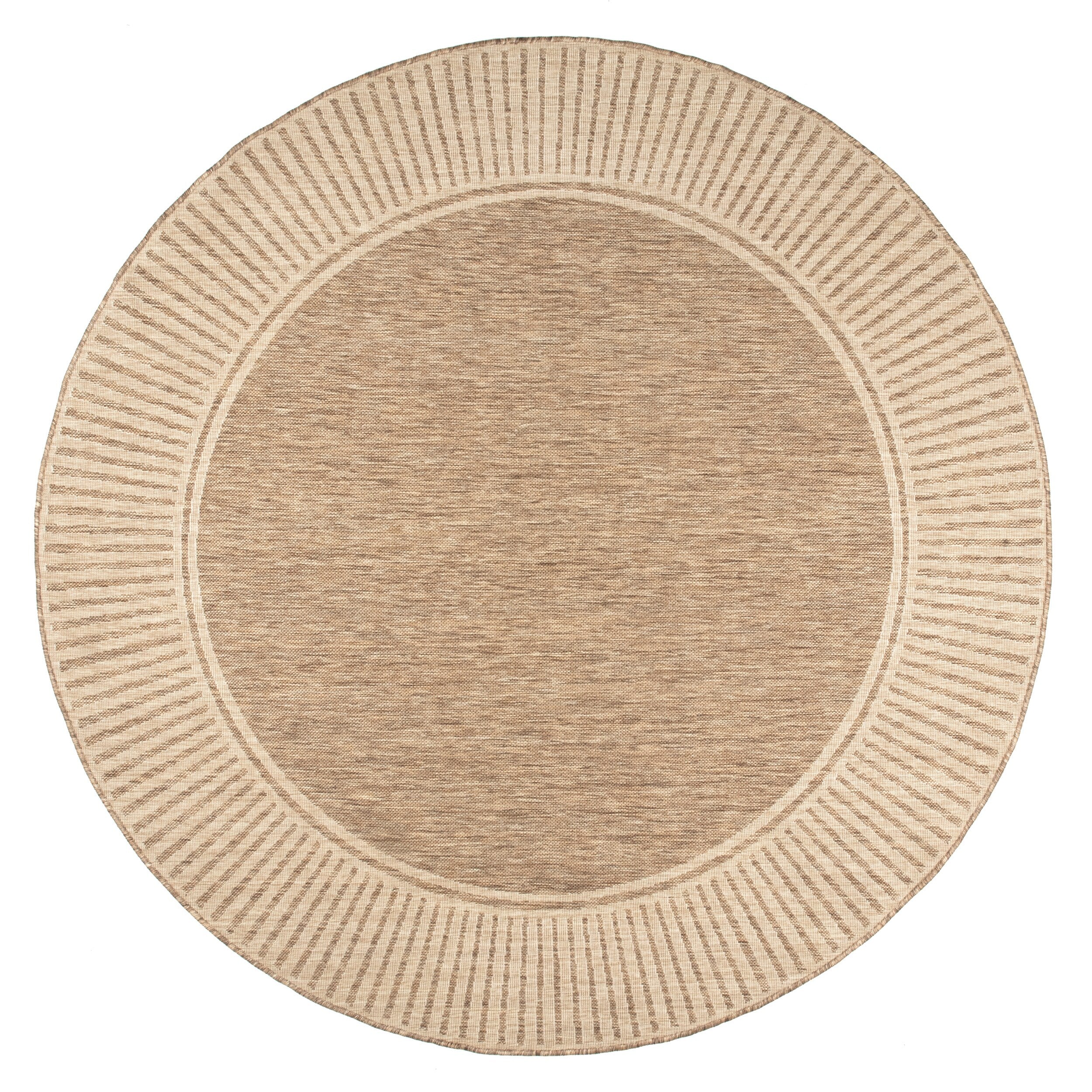 Tapis d'intérieur/extérieur classique à bordures Nuloom Leah