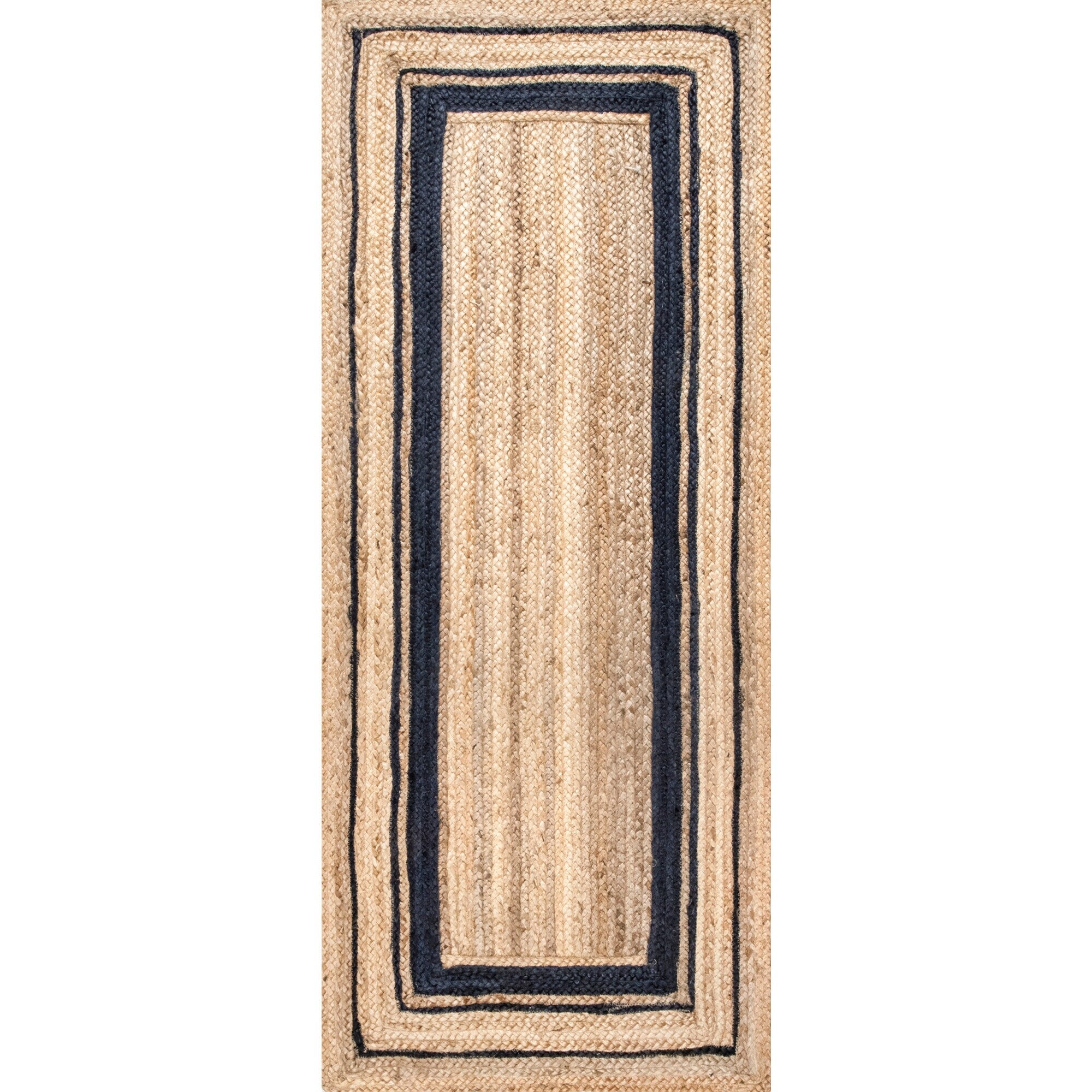 Tapis côtier en jute tressé Nuloom Rikki