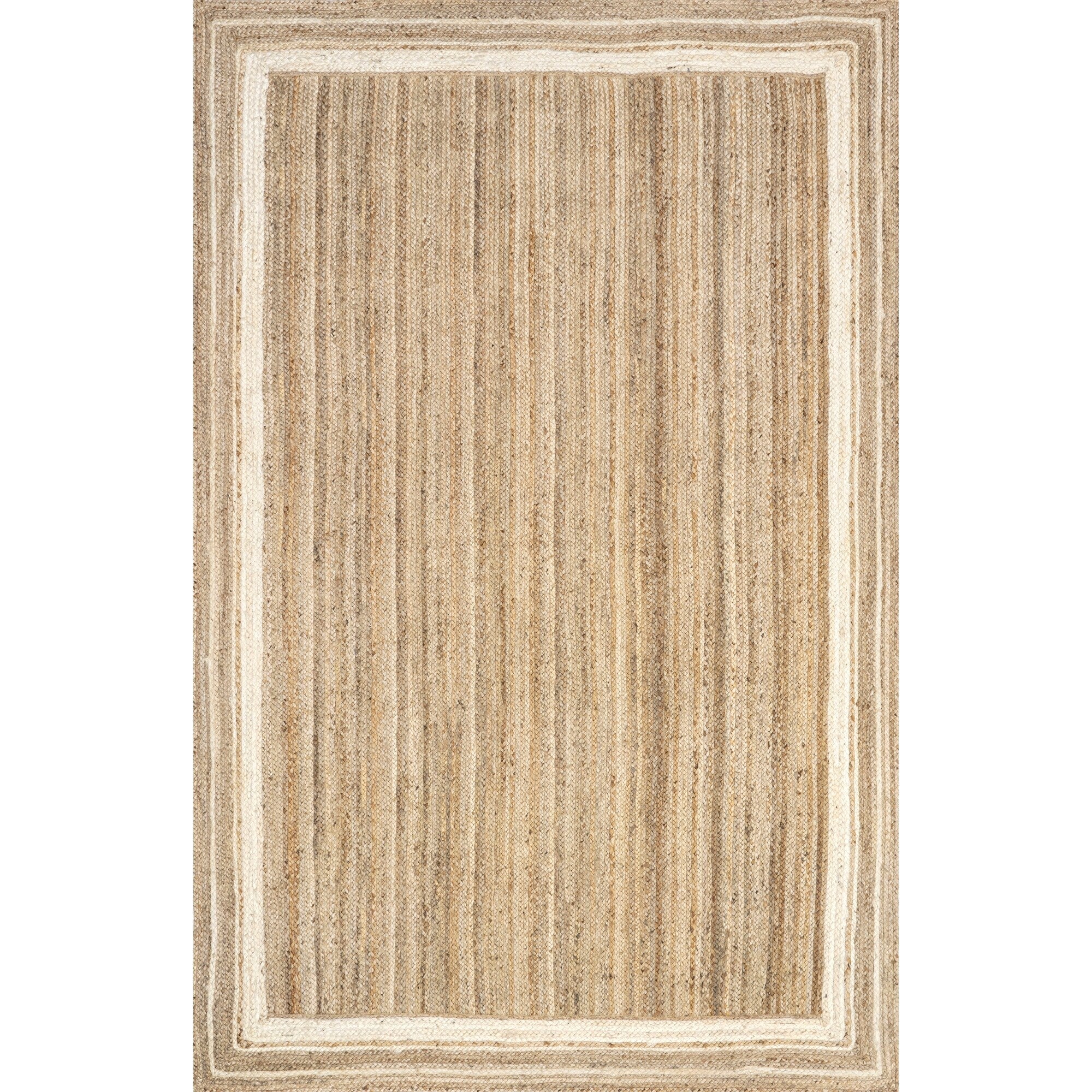 Tapis côtier en jute tressé Nuloom Rikki