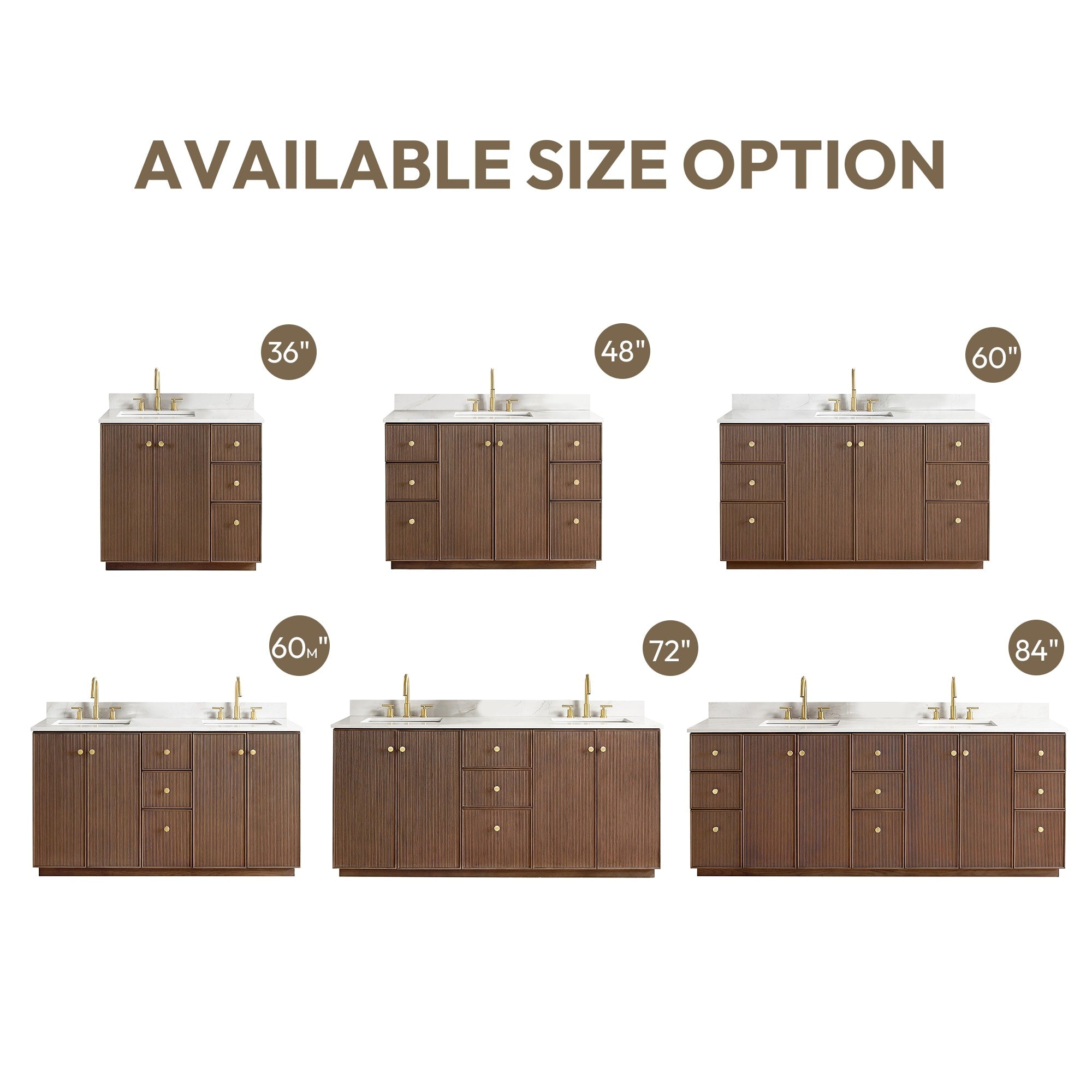 Meuble-lavabo Oza avec dessus en pierre de quartz sans miroir