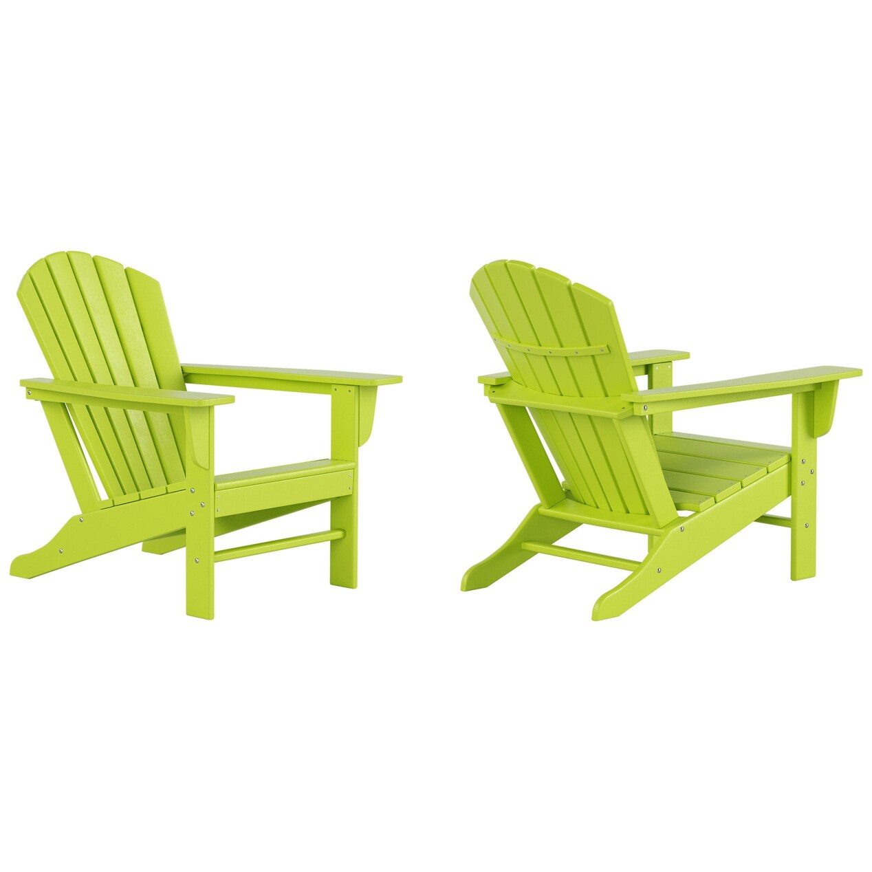 Chaises Adirondack Polytrends Altura Outdoor écologiques toutes saisons (lot de 2)
